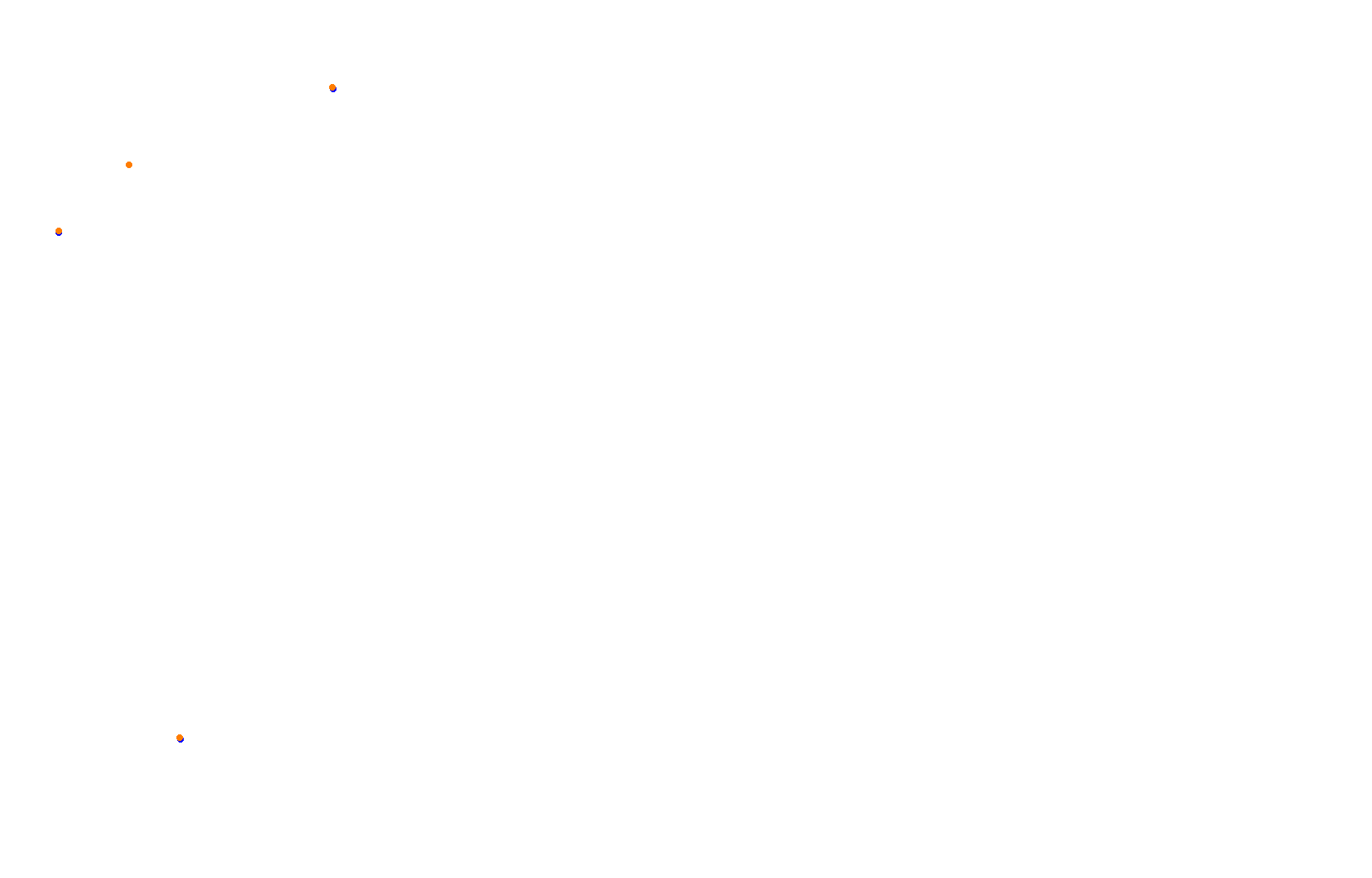 SRV Hockenheimring 2022 - Layout GP collisions