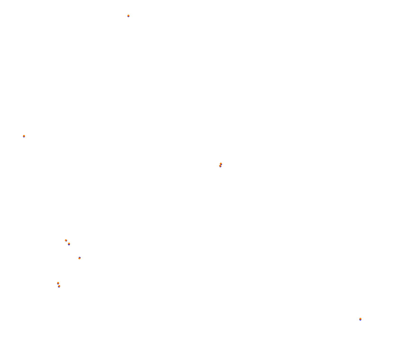 SRV Shanghai Layout GP collisions