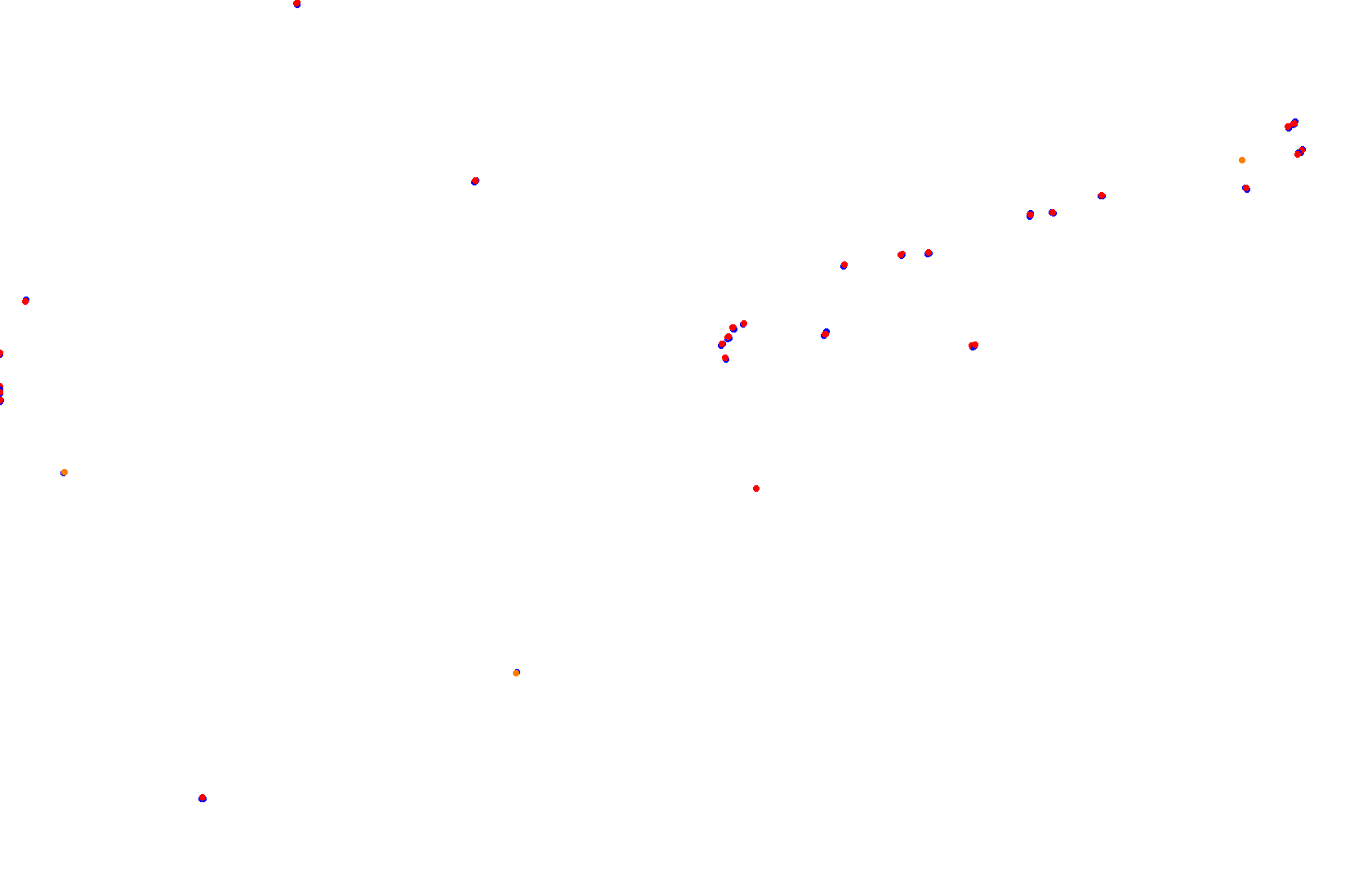 SRV Hockenheimring 2022 - Layout GP (3xDRS) collisions