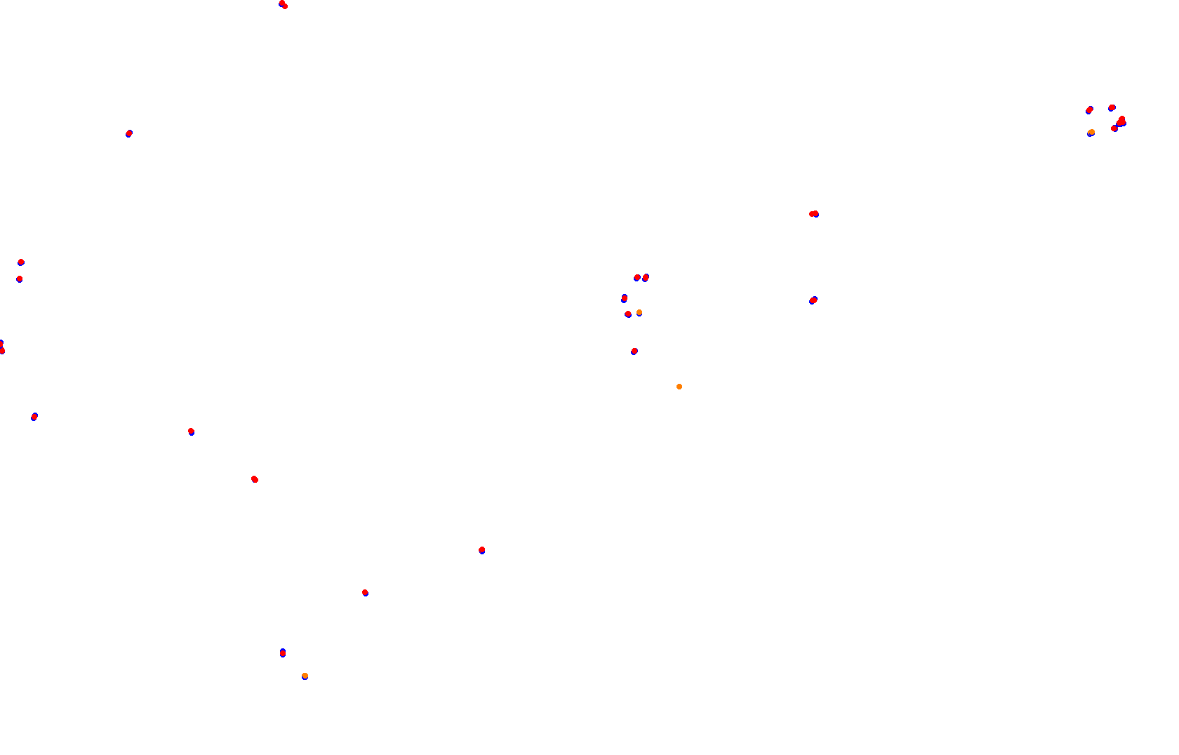 SRV Hockenheimring 2022 - Layout GP (3xDRS) collisions