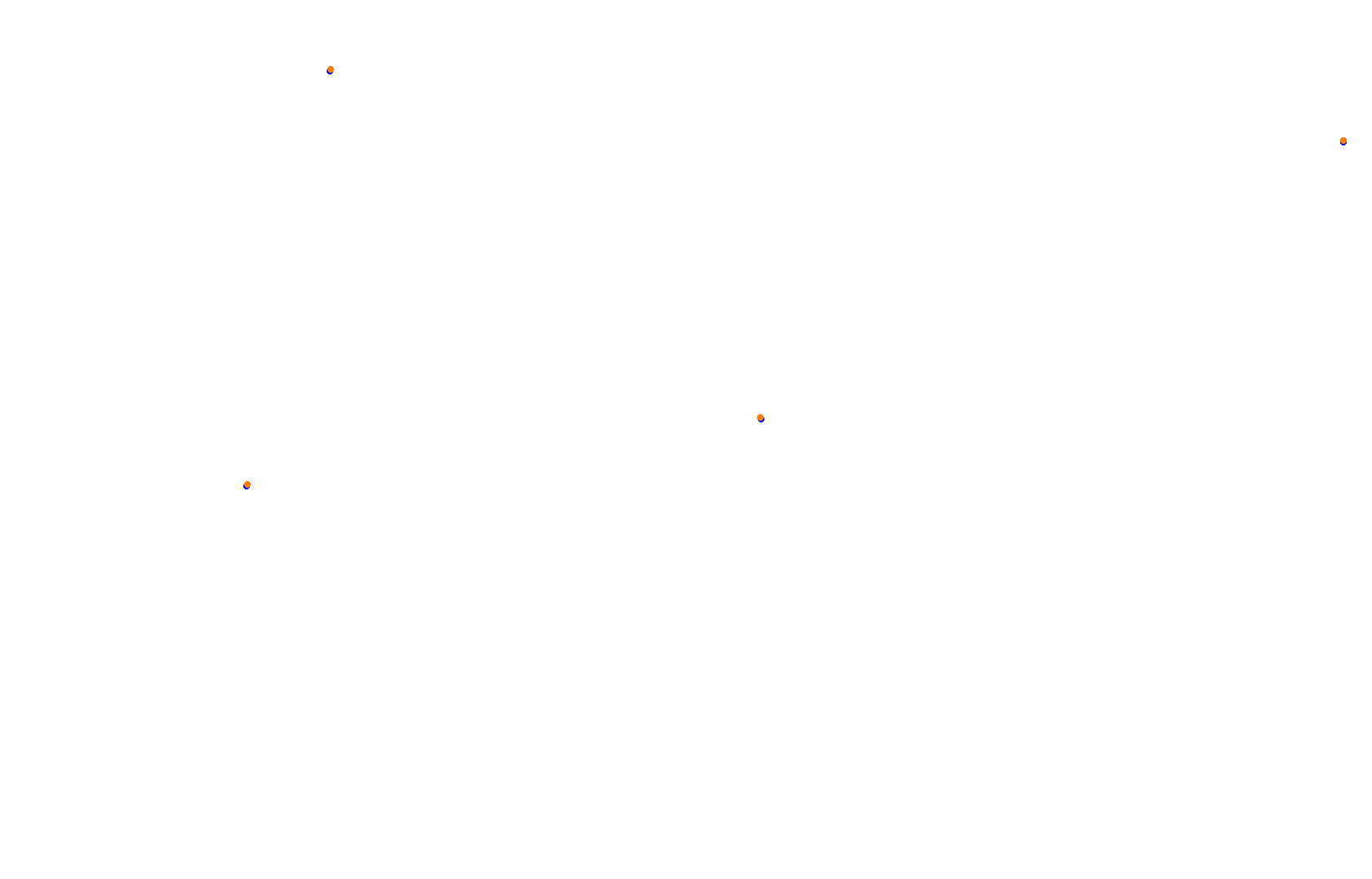 SRV Hockenheimring 2022 - Layout GP (3xDRS) collisions