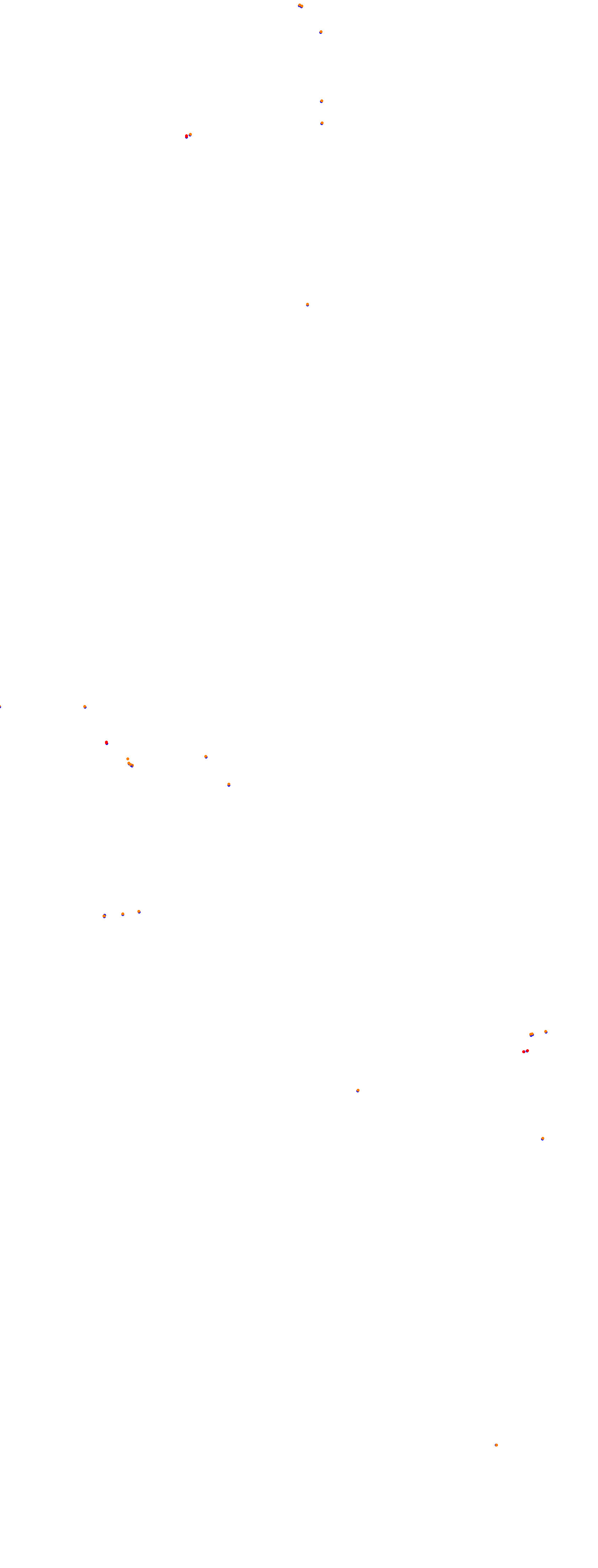 SRV Nurburgring Layout GP (Chicane GT) collisions