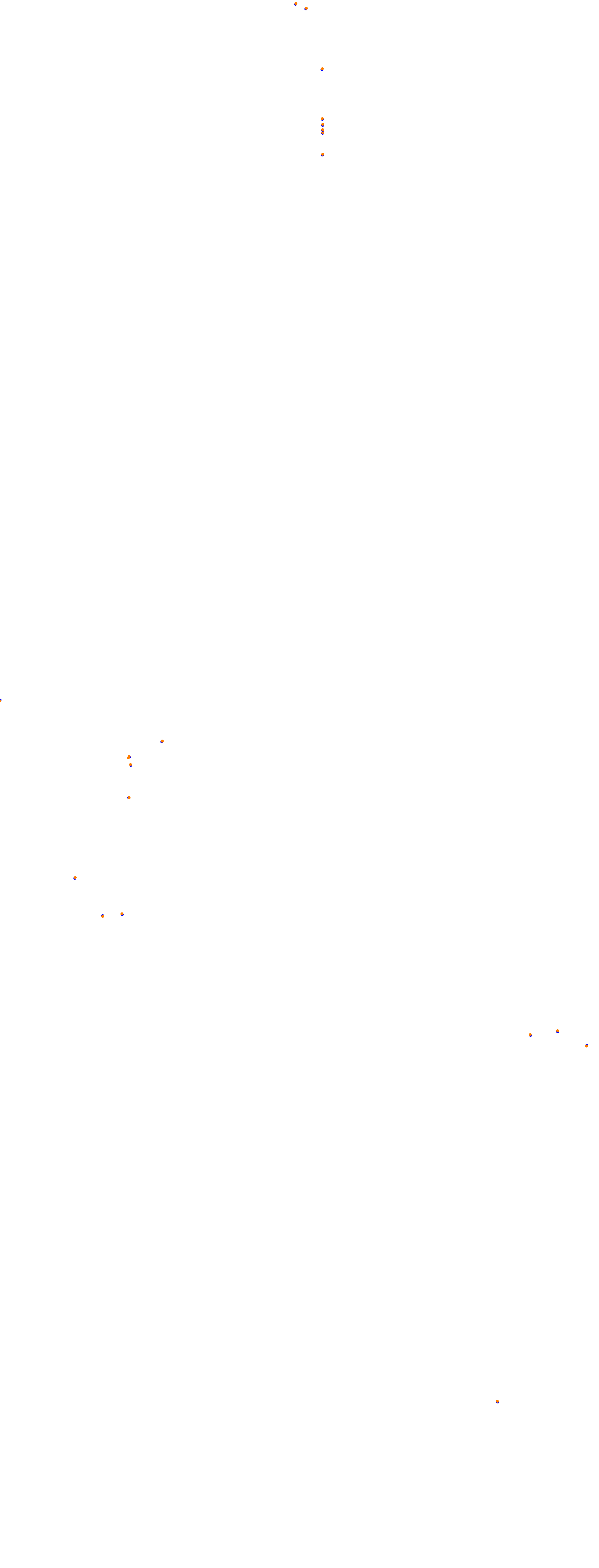 SRV Nurburgring Layout GP (Chicane GT) collisions