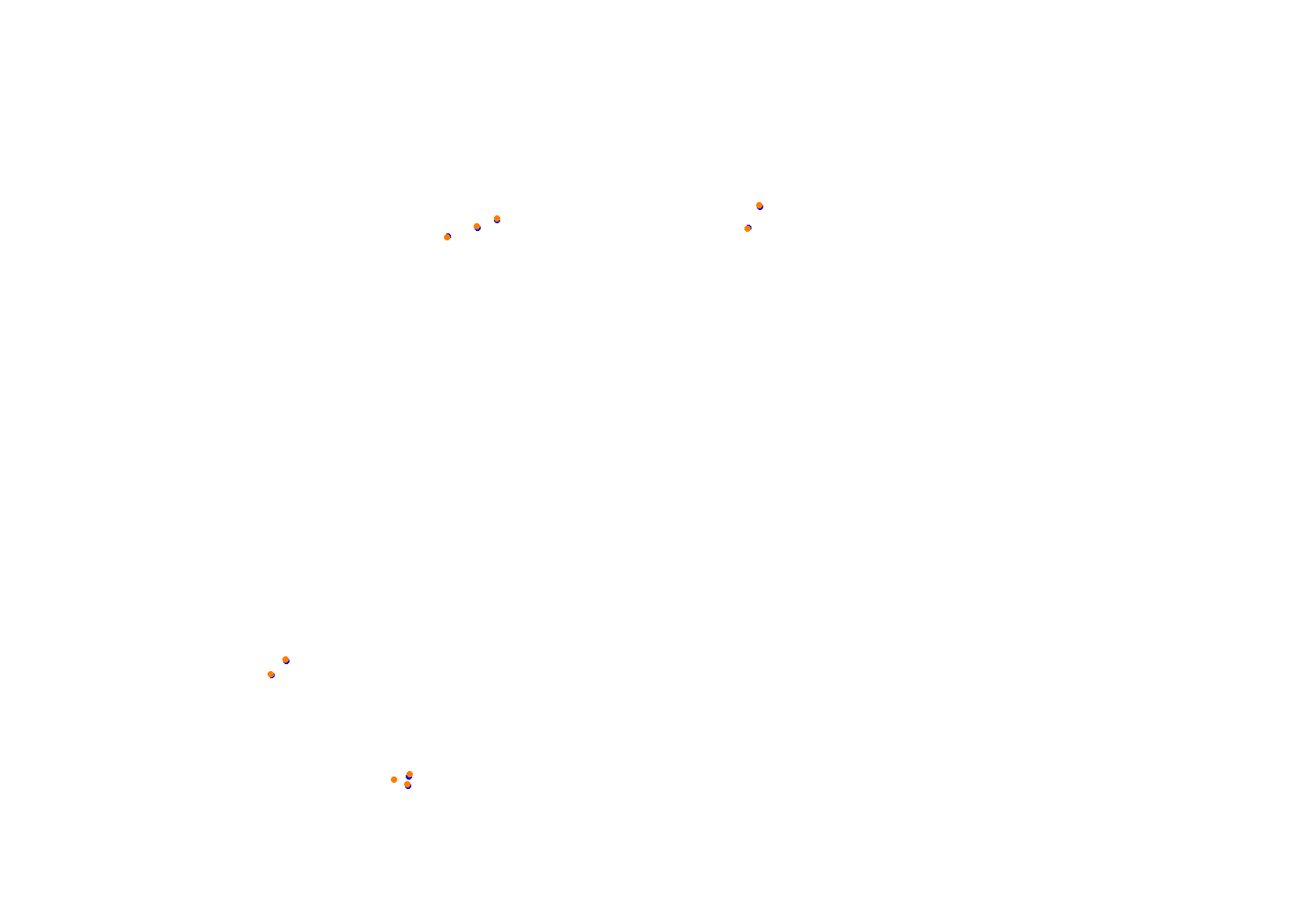 SRV Misano - Layout GP (3xDRS) collisions