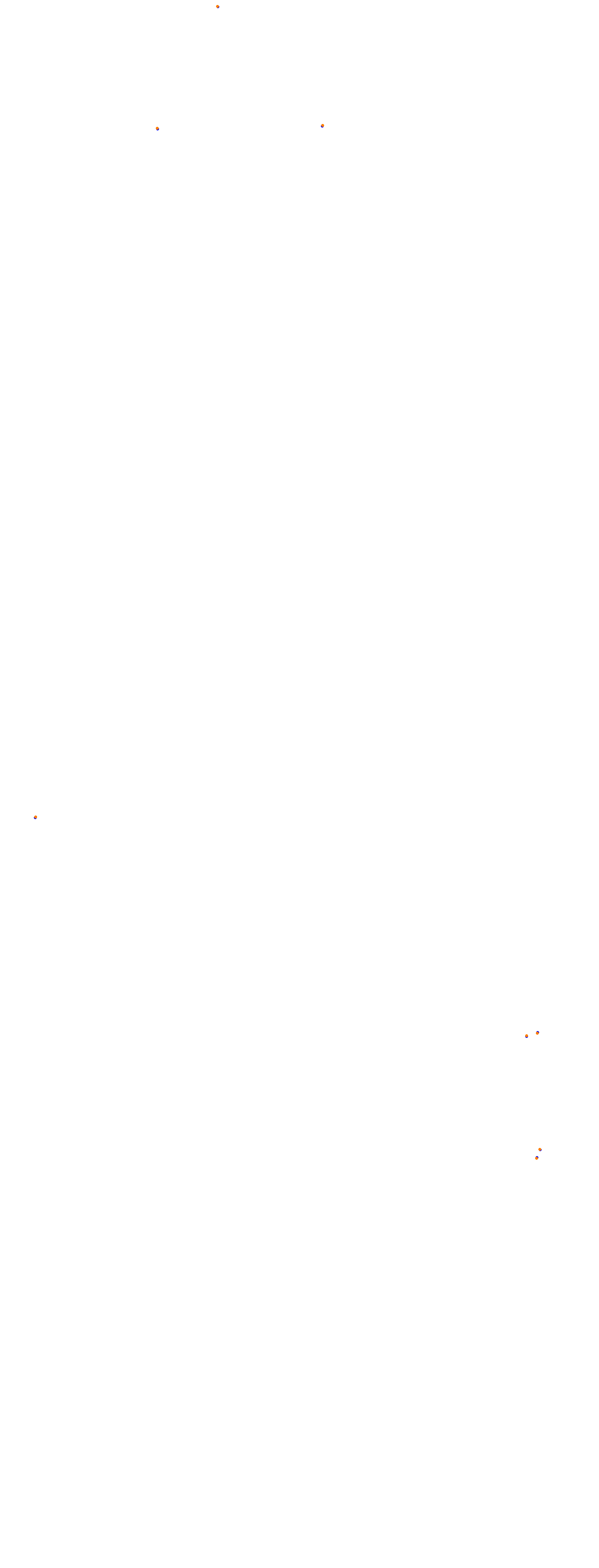 SRV Nurburgring Layout GP (Chicane GT) collisions