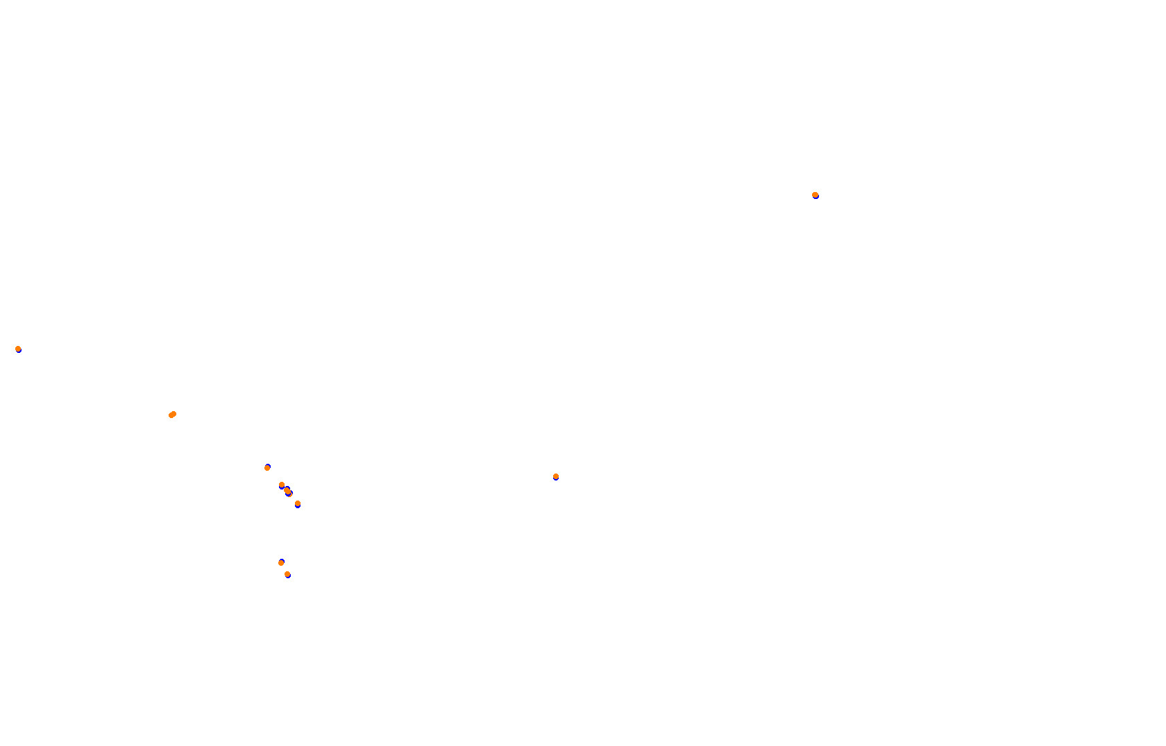 SRV Hockenheimring 2022 - Layout GP collisions