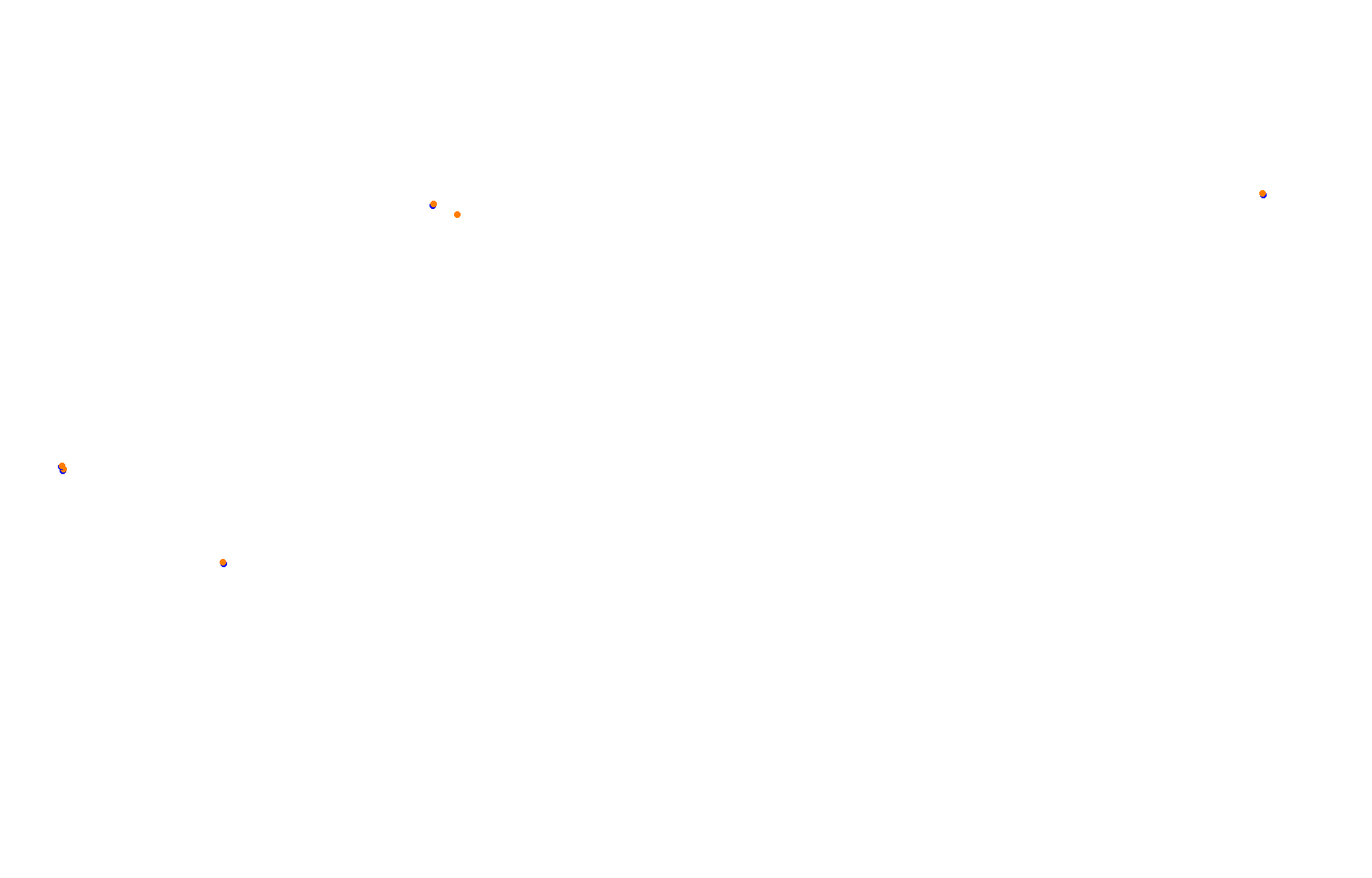 SRV Hockenheimring 2022 - Layout GP (3xDRS) collisions