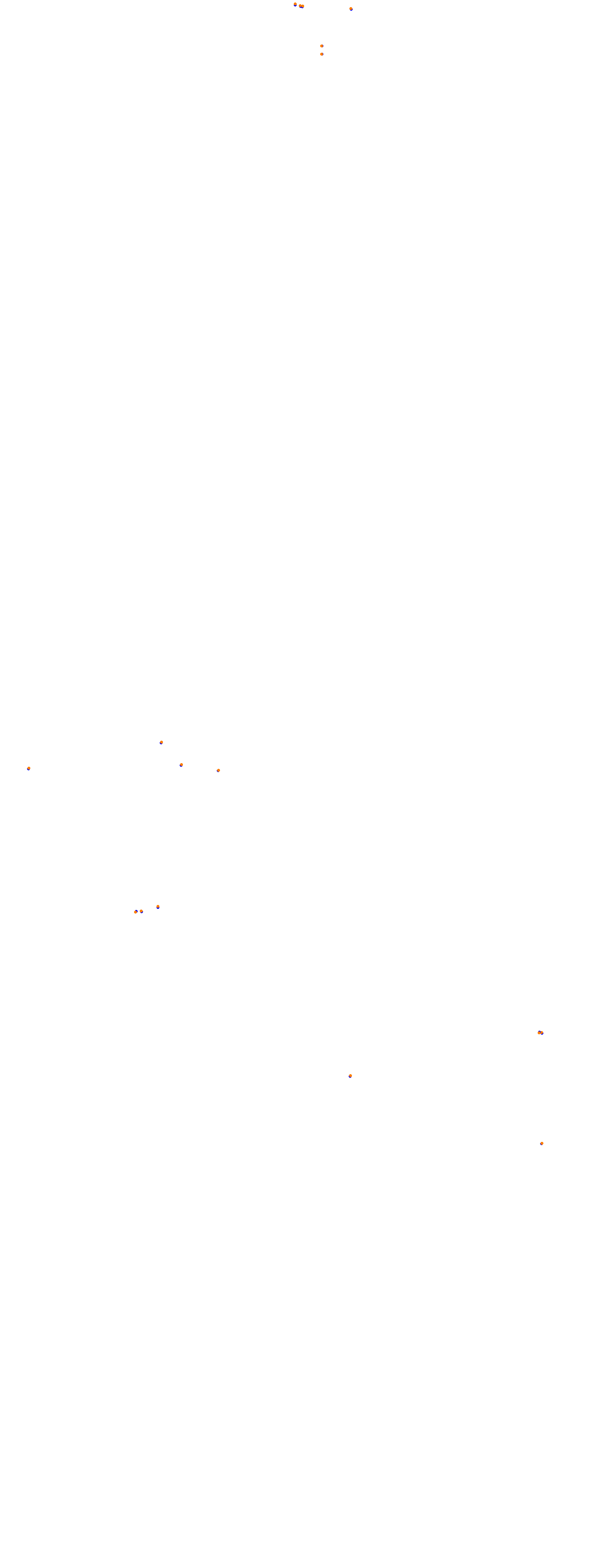 SRV Nurburgring Layout GP (Chicane GT) collisions