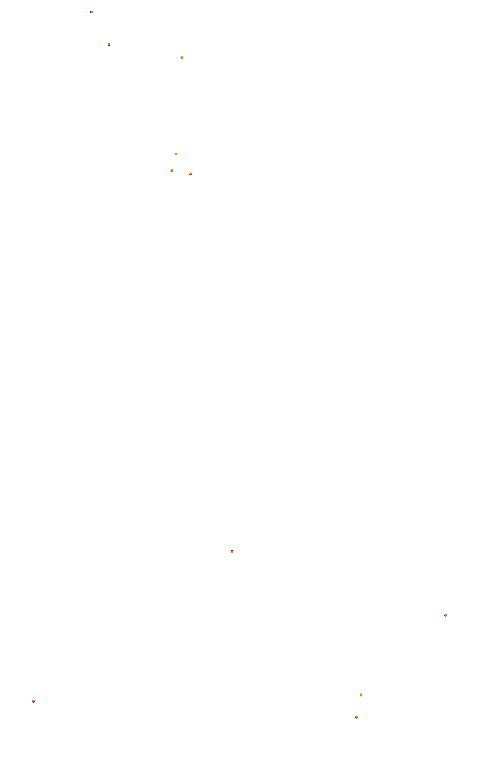 SRV Spa 2022 layout GP collisions