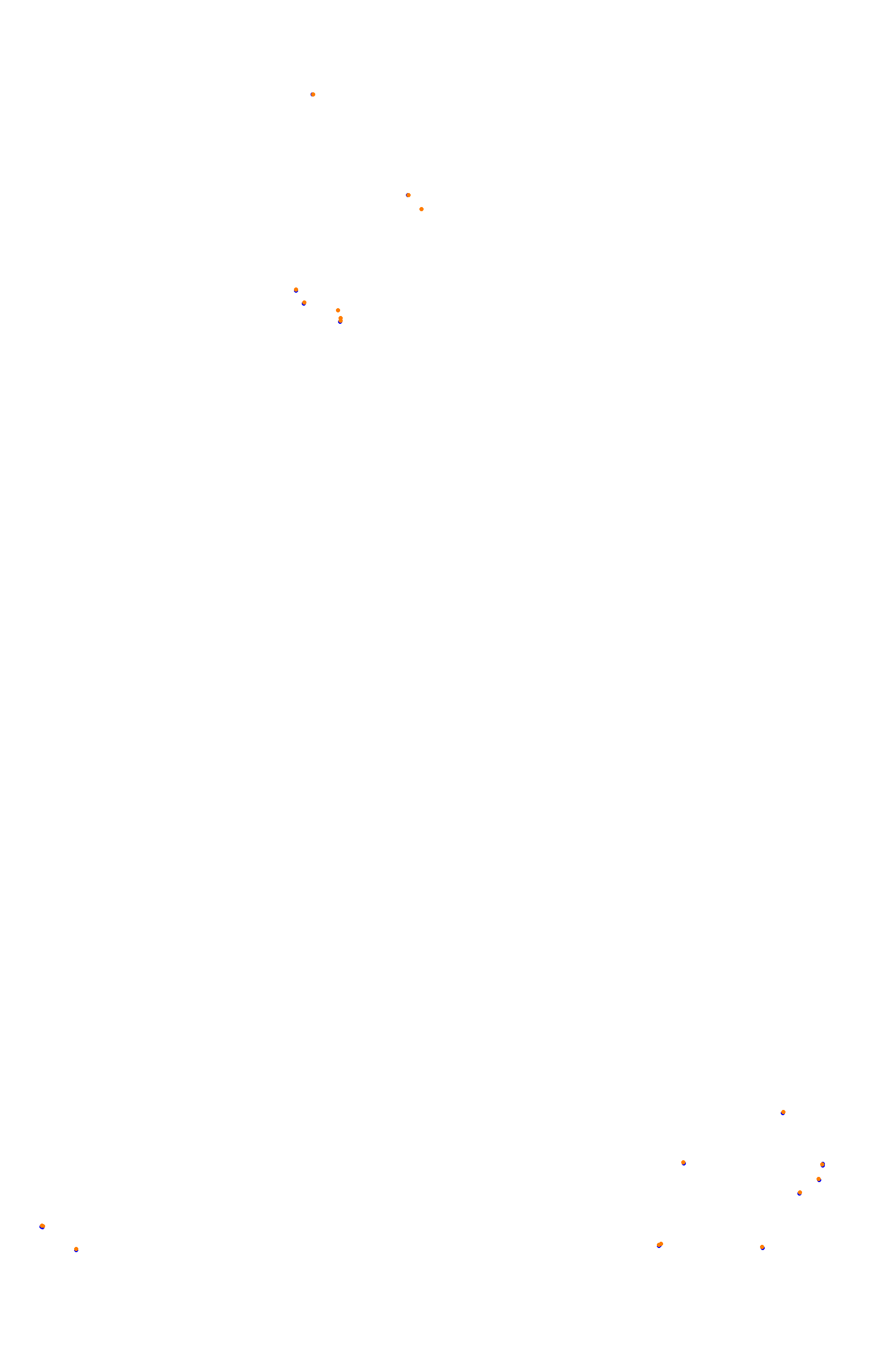 SRV Spa 2022 layout GP collisions