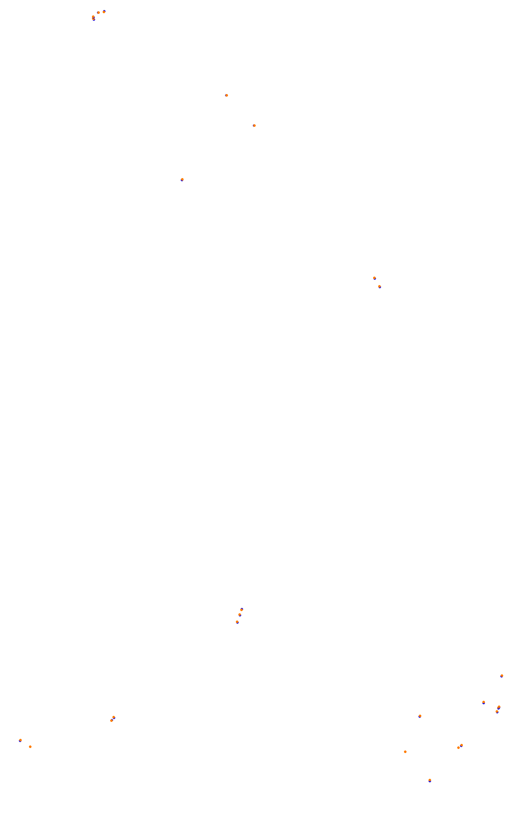 SRV Spa 2022 layout GP collisions