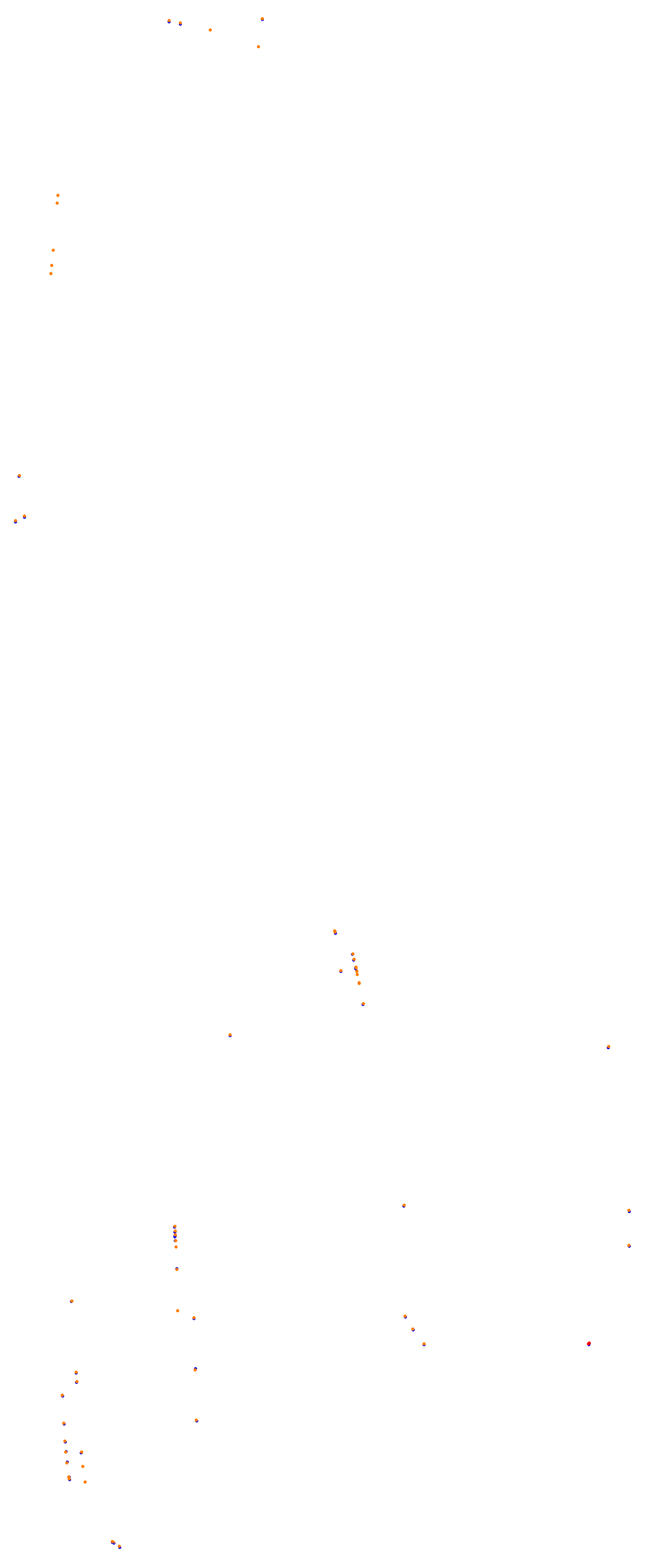 SRV Watkins Glen - Layout Boot (3xDRS) collisions