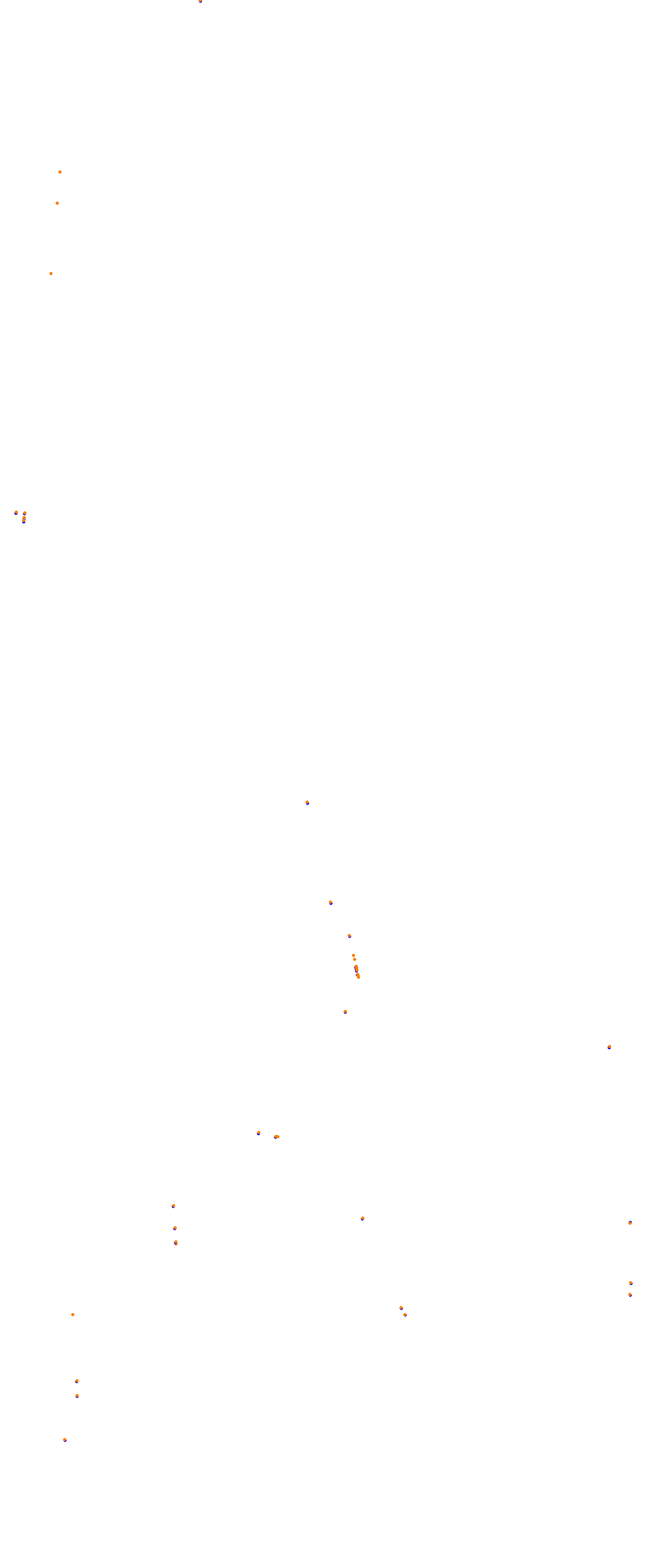 SRV Watkins Glen - Layout Boot (3xDRS) collisions