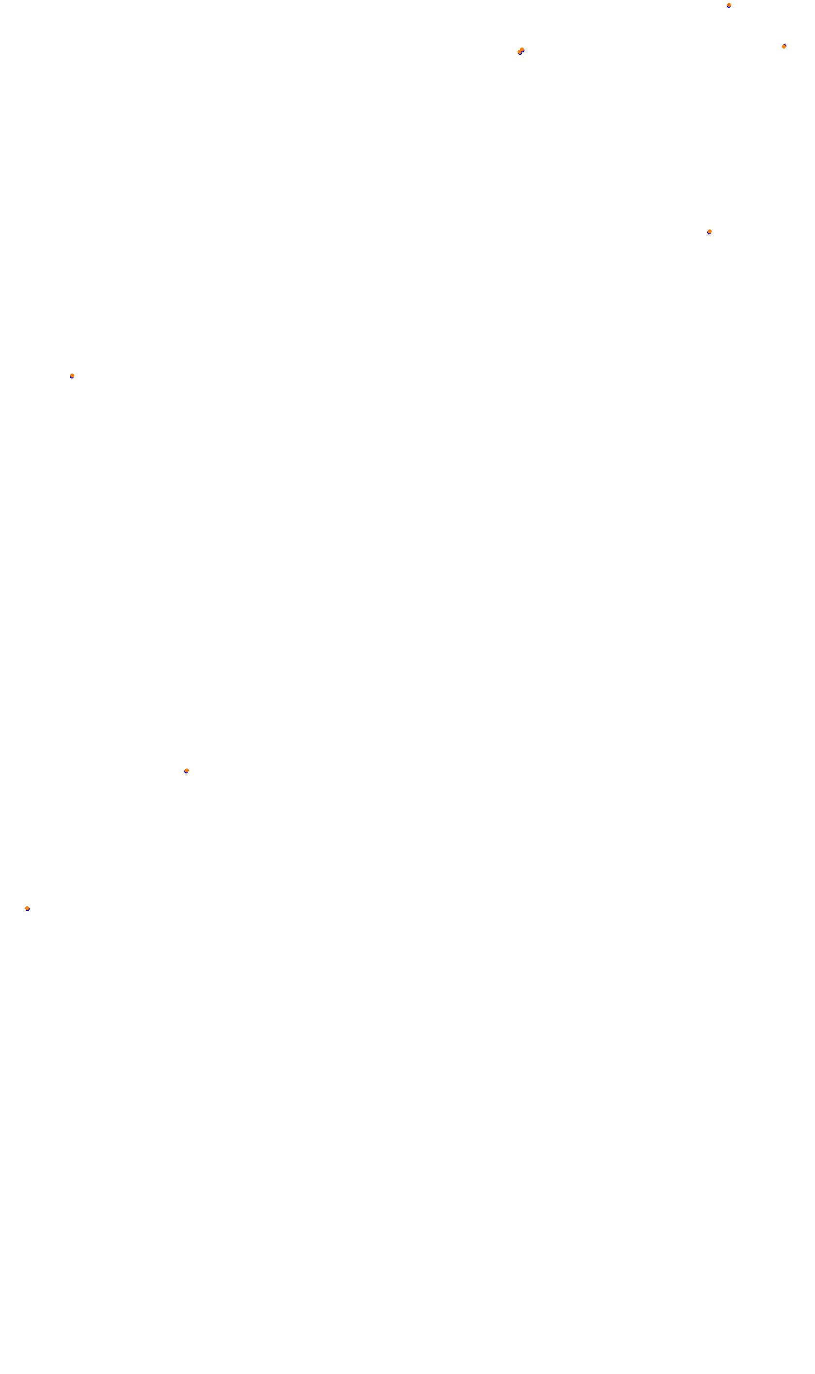 SRV Monza Layout GP collisions