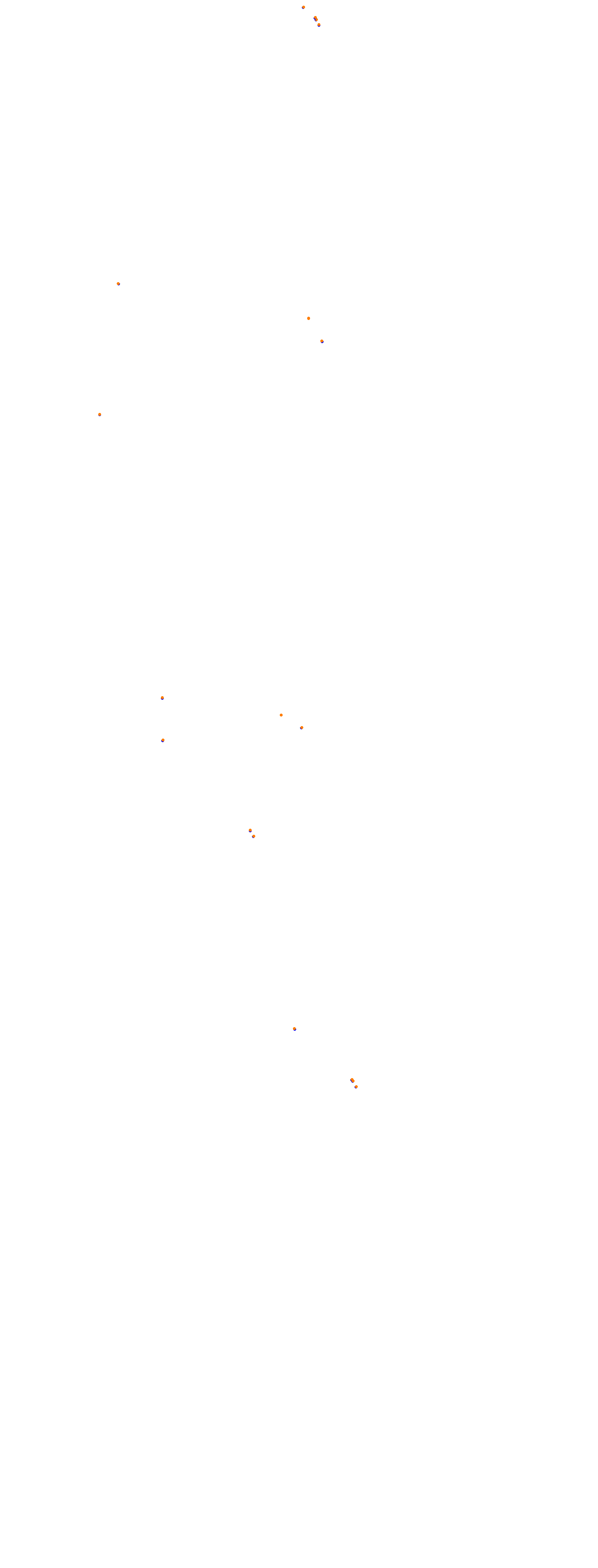 SRV Nurburgring Layout GP (Chicane GT (3xDRS)) collisions