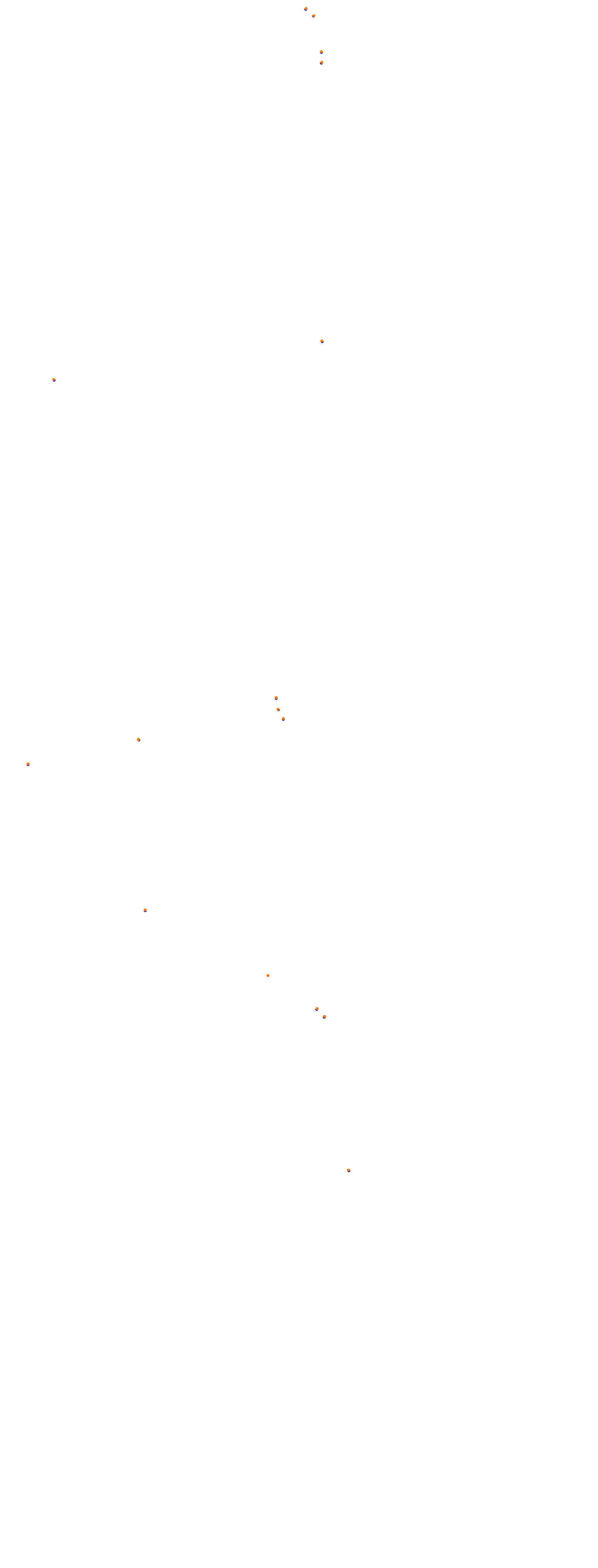 SRV Nurburgring Layout GP (Chicane GT (3xDRS)) collisions