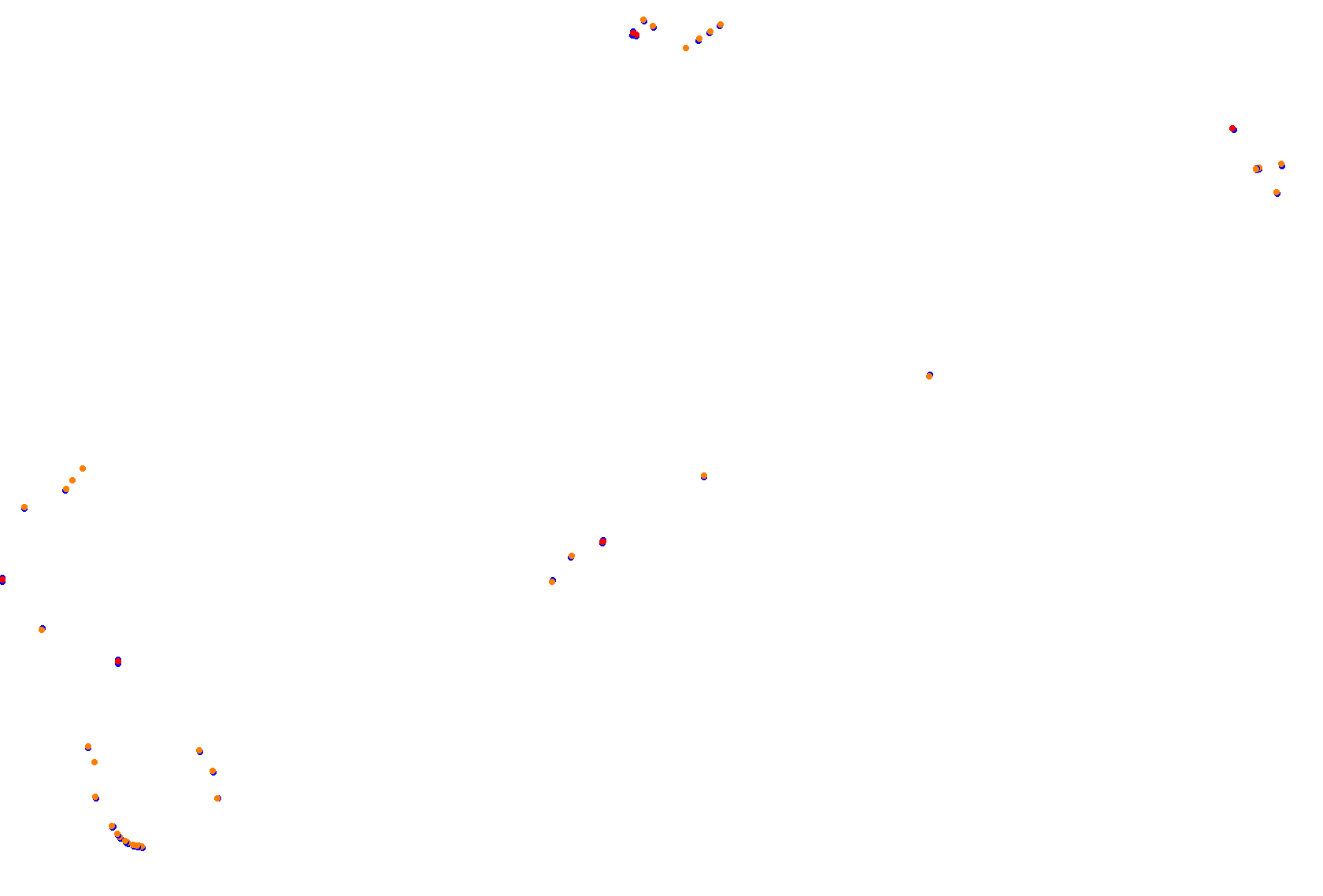 SRV Hockenheimring 2001 - Layout GP collisions