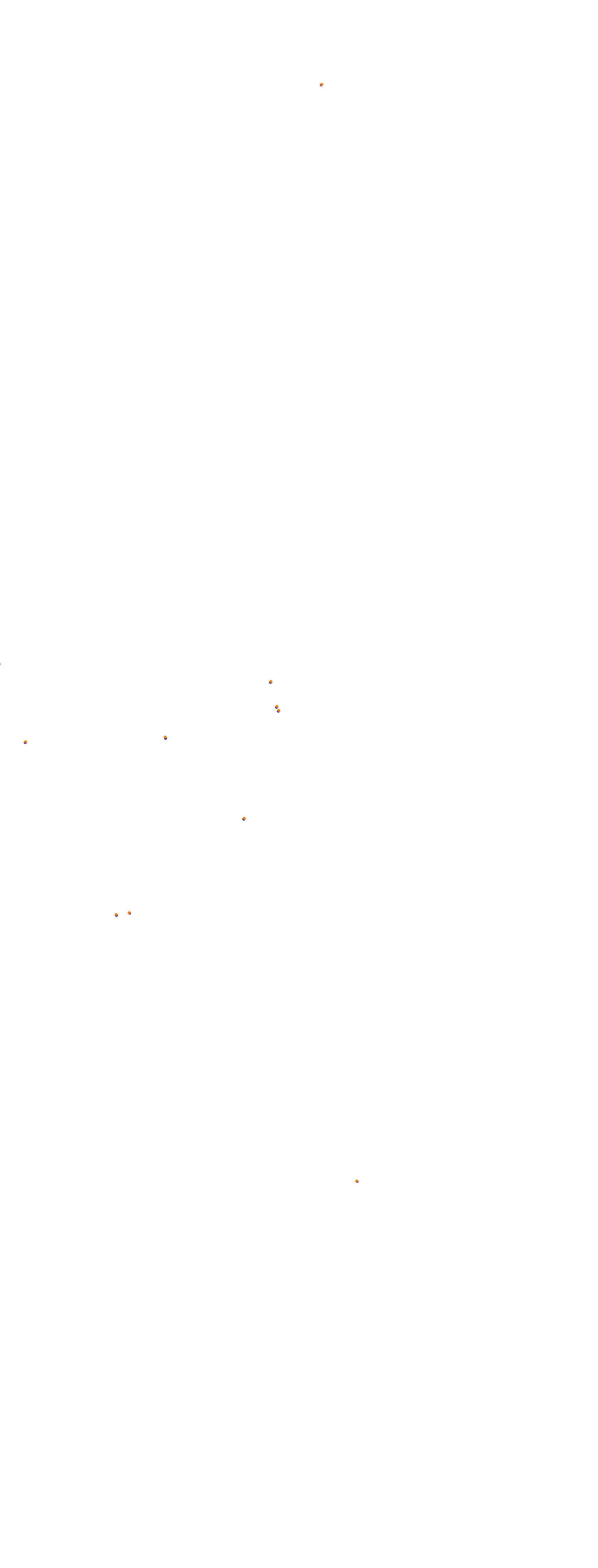 SRV Nurburgring Layout GP (Chicane GT (3xDRS)) collisions