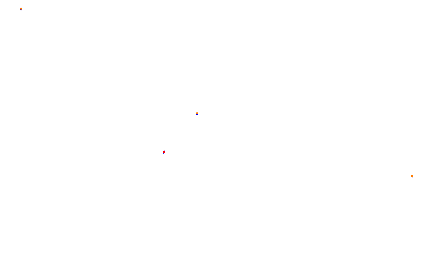 SRV Red Bull Ring 2024 - Layout GP collisions