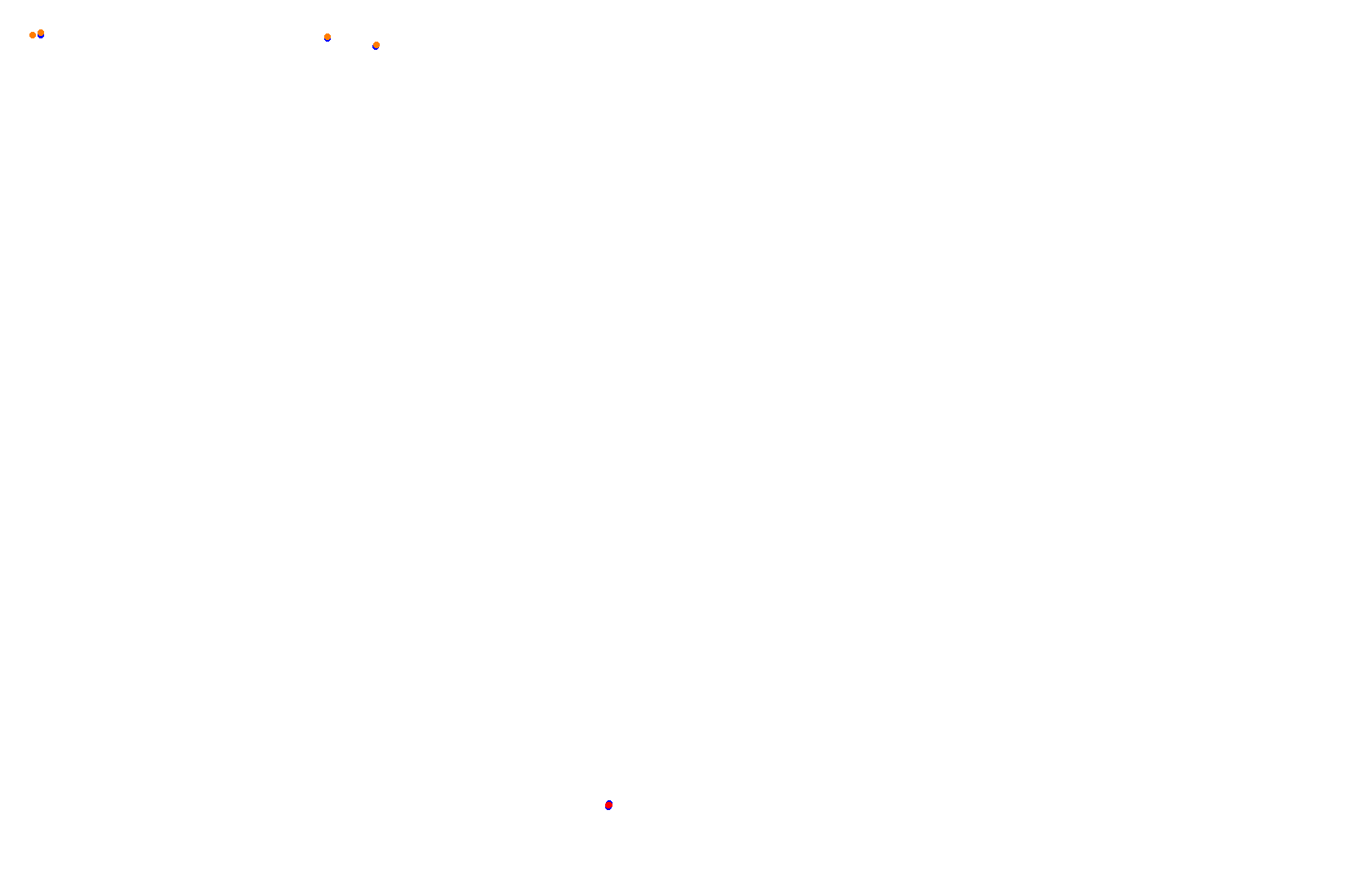 SRV Red Bull Ring 2024 - Layout GP collisions