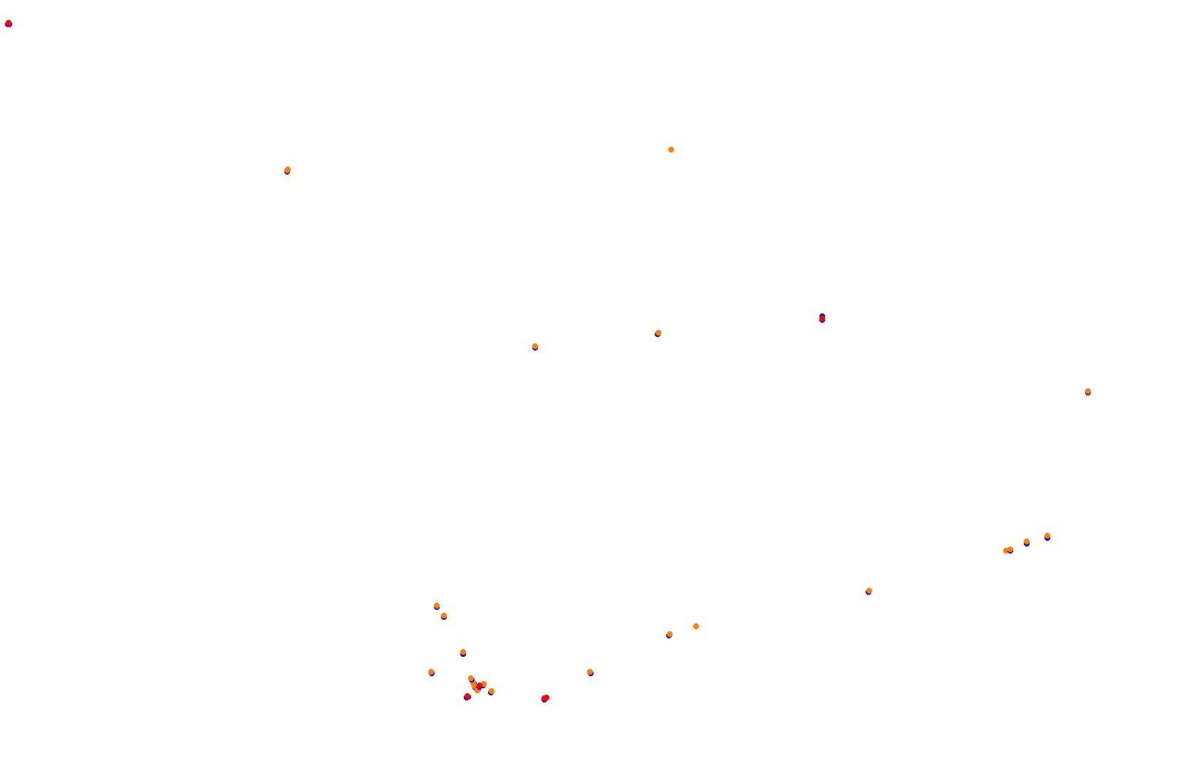 SRV Red Bull Ring 2024 - Layout GP collisions