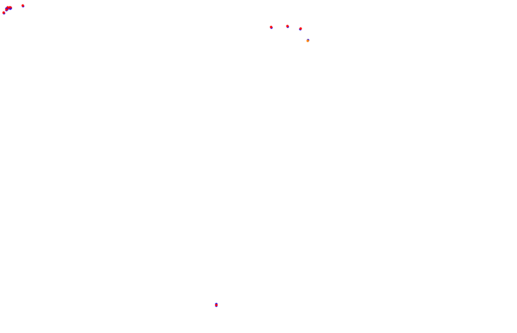 SRV Red Bull Ring 2024 - Layout GP collisions