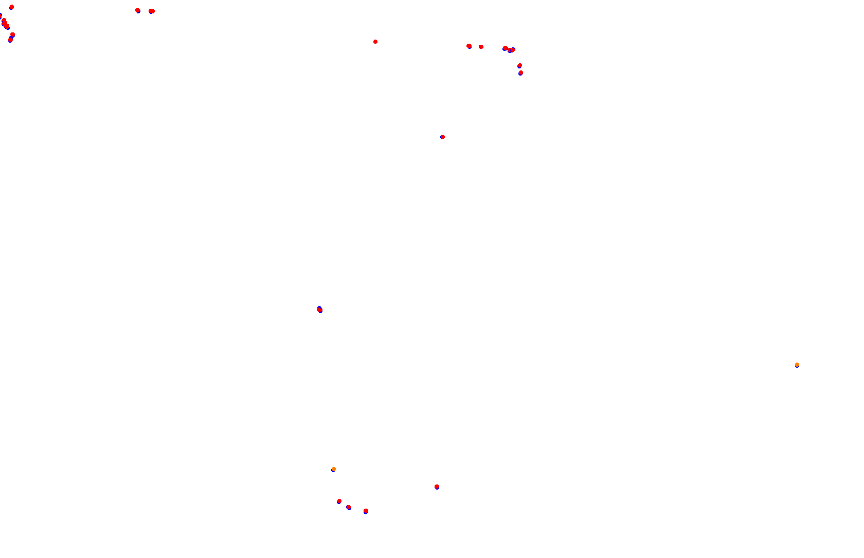 SRV Red Bull Ring 2024 - Layout GP collisions