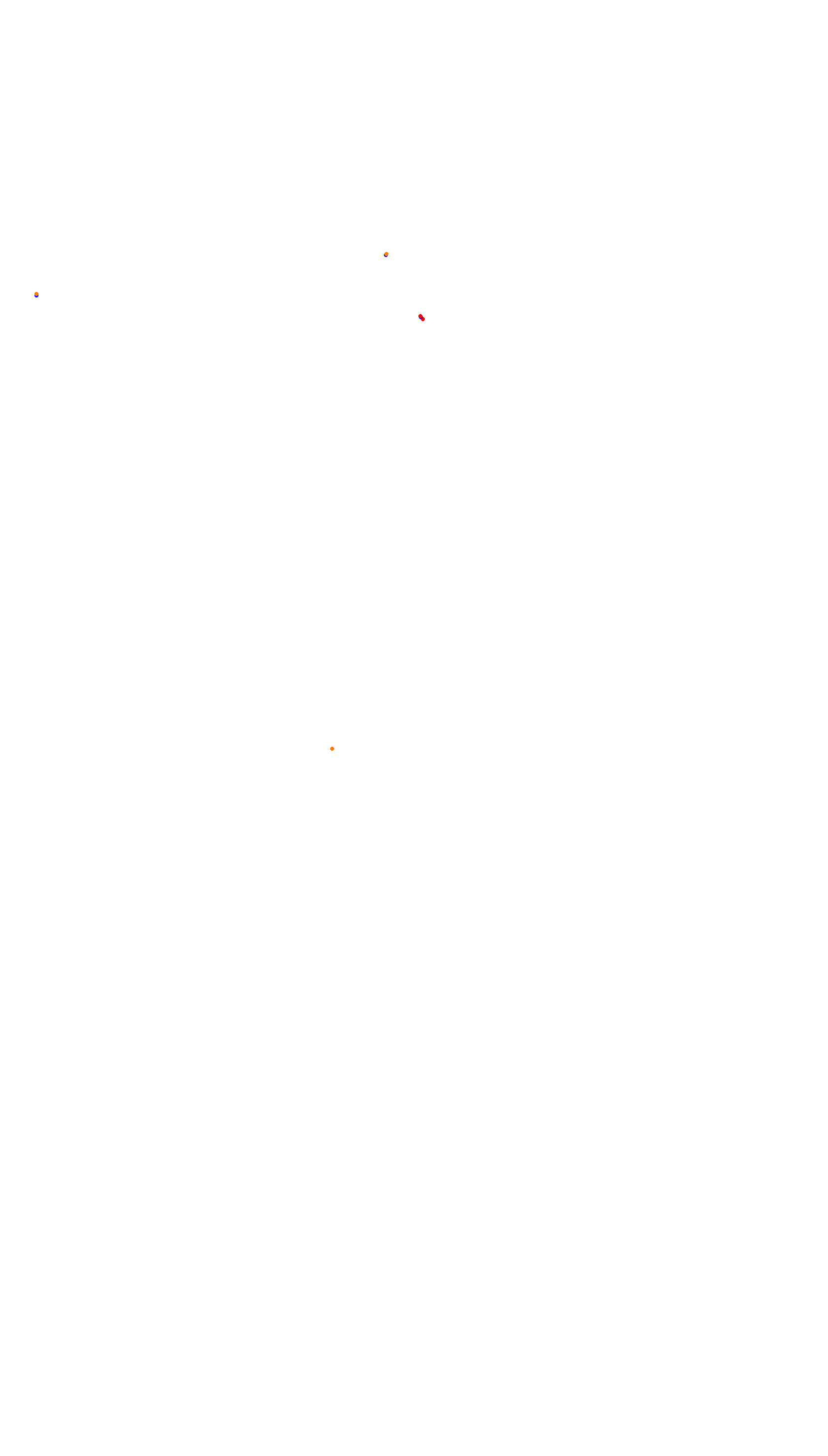 SRV Kyalami - Layout GP collisions
