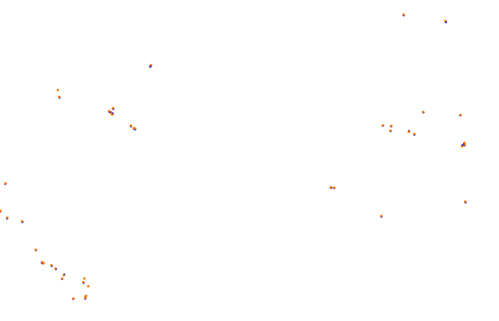 SRV Singapore 2024 - Layout GP (3xDRS) collisions