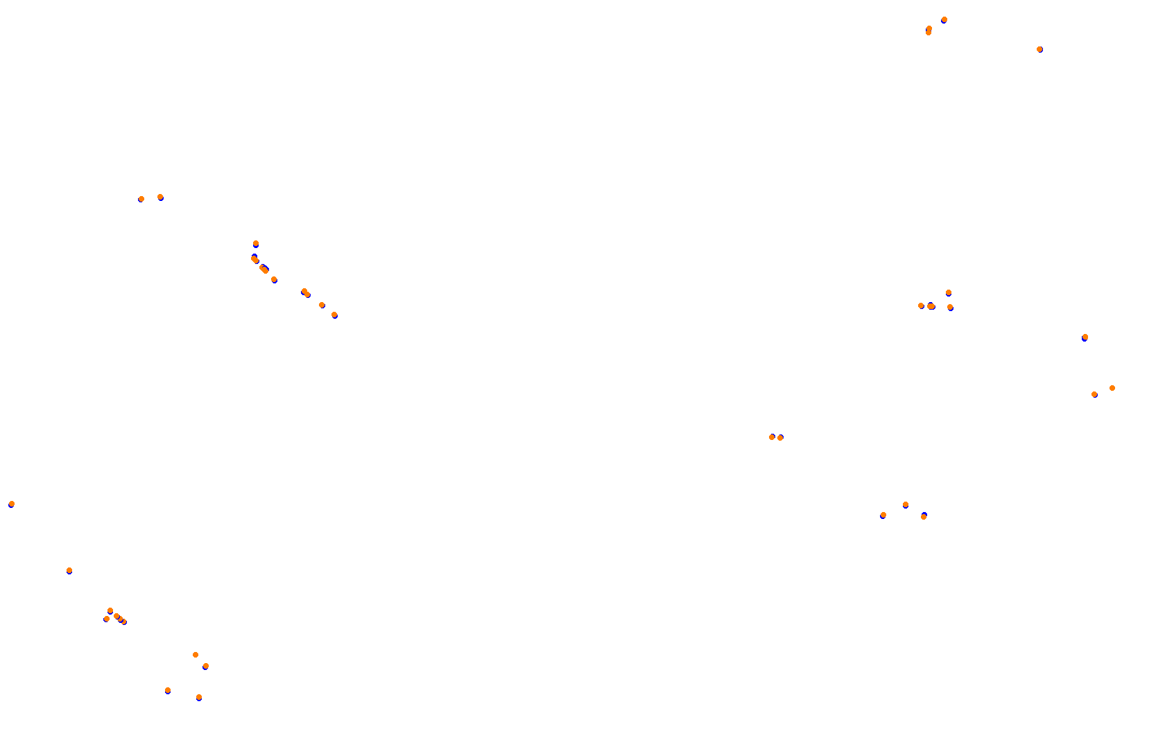 SRV Singapore 2024 - Layout GP (3xDRS) collisions