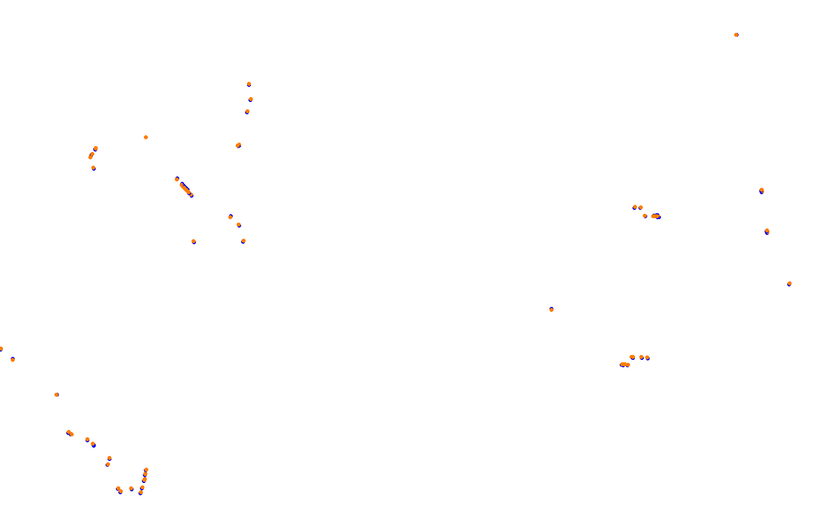 SRV Singapore 2024 - Layout GP (3xDRS) collisions