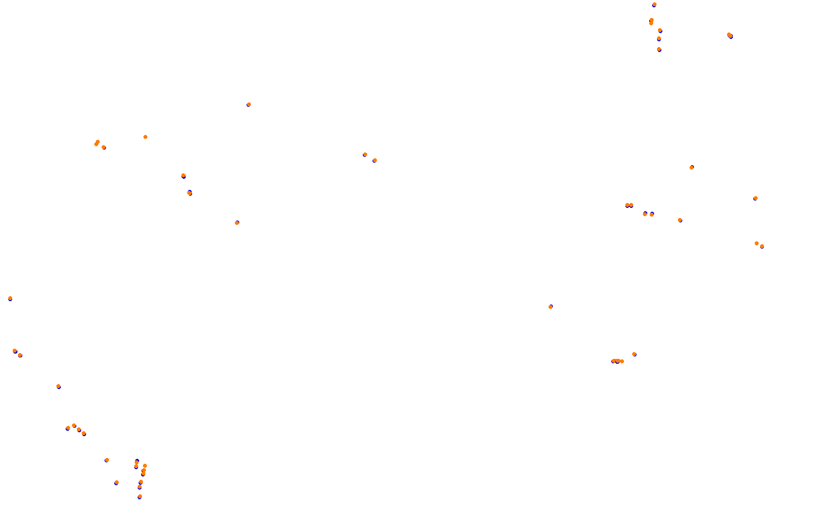 SRV Singapore 2024 - Layout GP (3xDRS) collisions