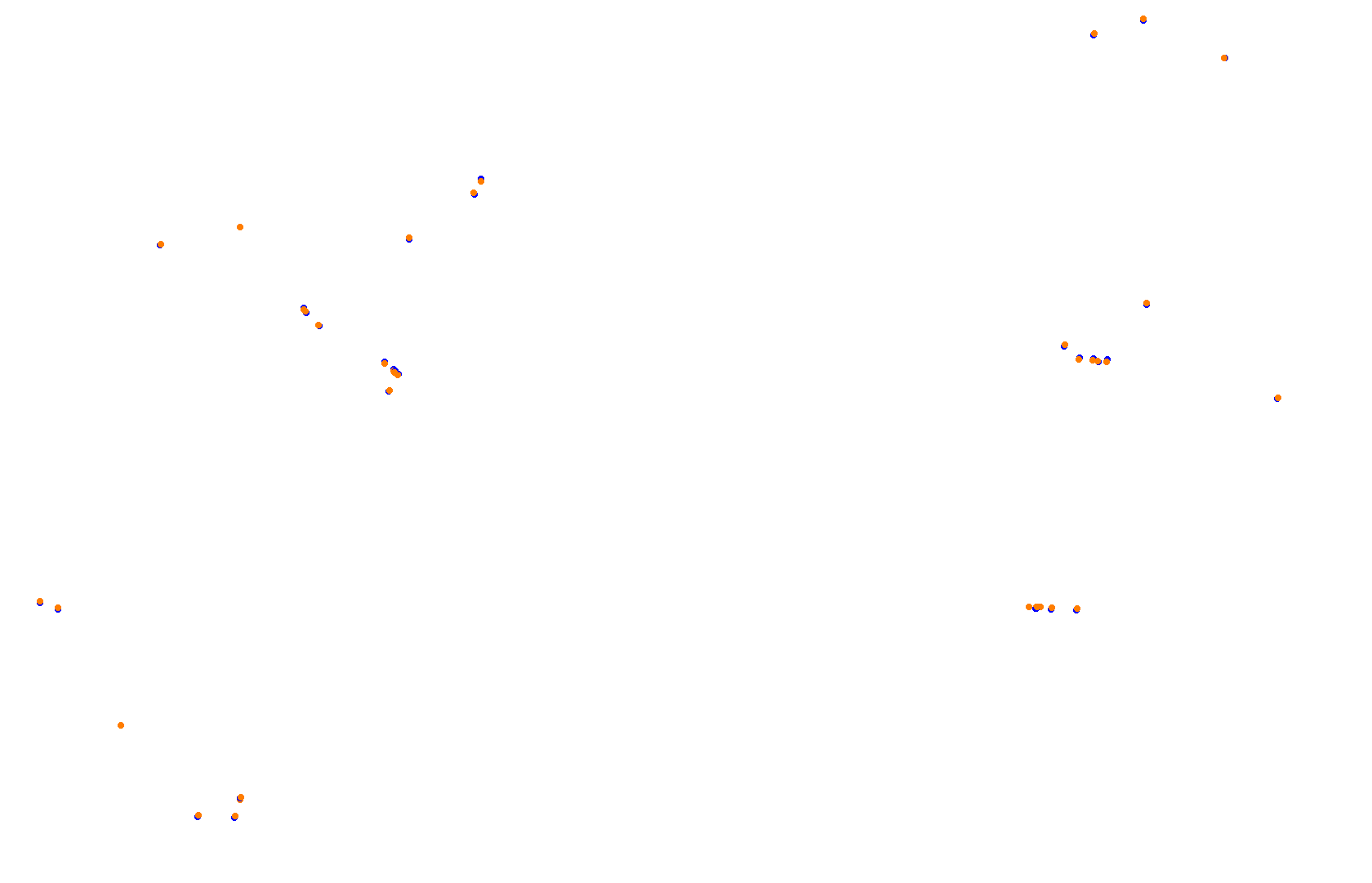 SRV Singapore 2024 - Layout GP (3xDRS) collisions