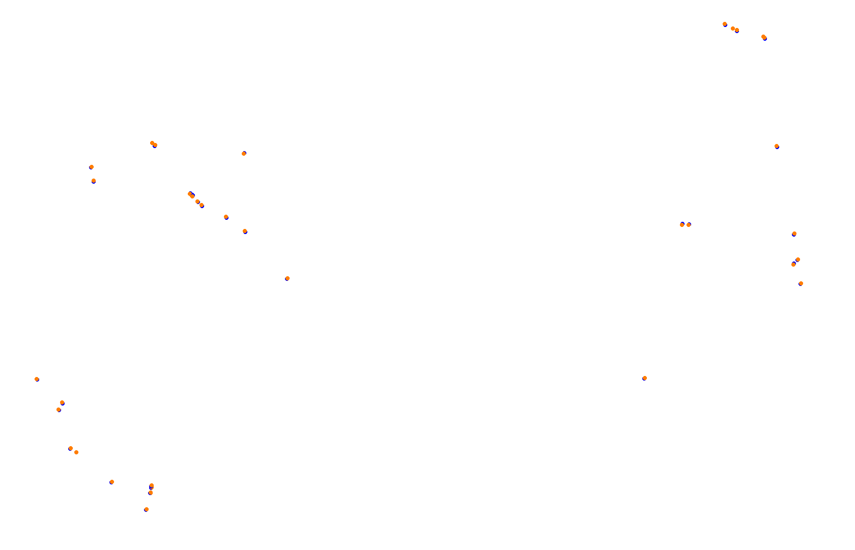 SRV Singapore 2024 - Layout GP (3xDRS) collisions