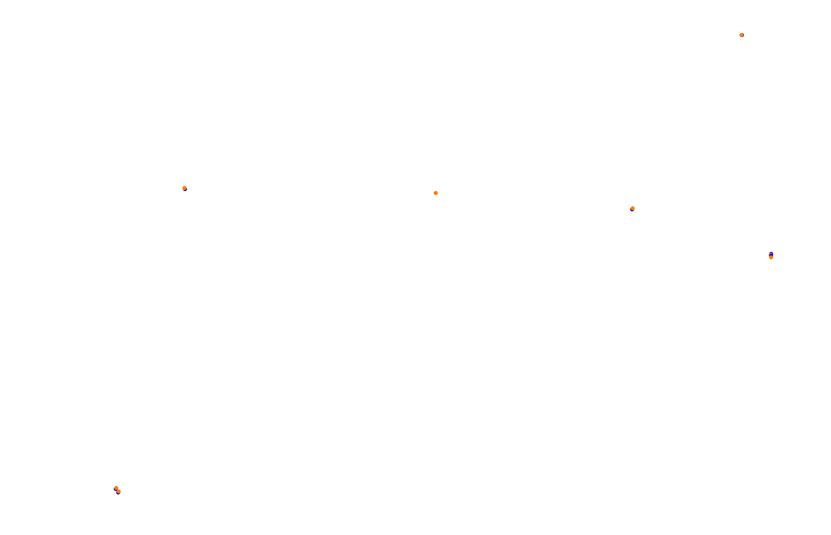 SRV Singapore 2024 - Layout GP (3xDRS) collisions