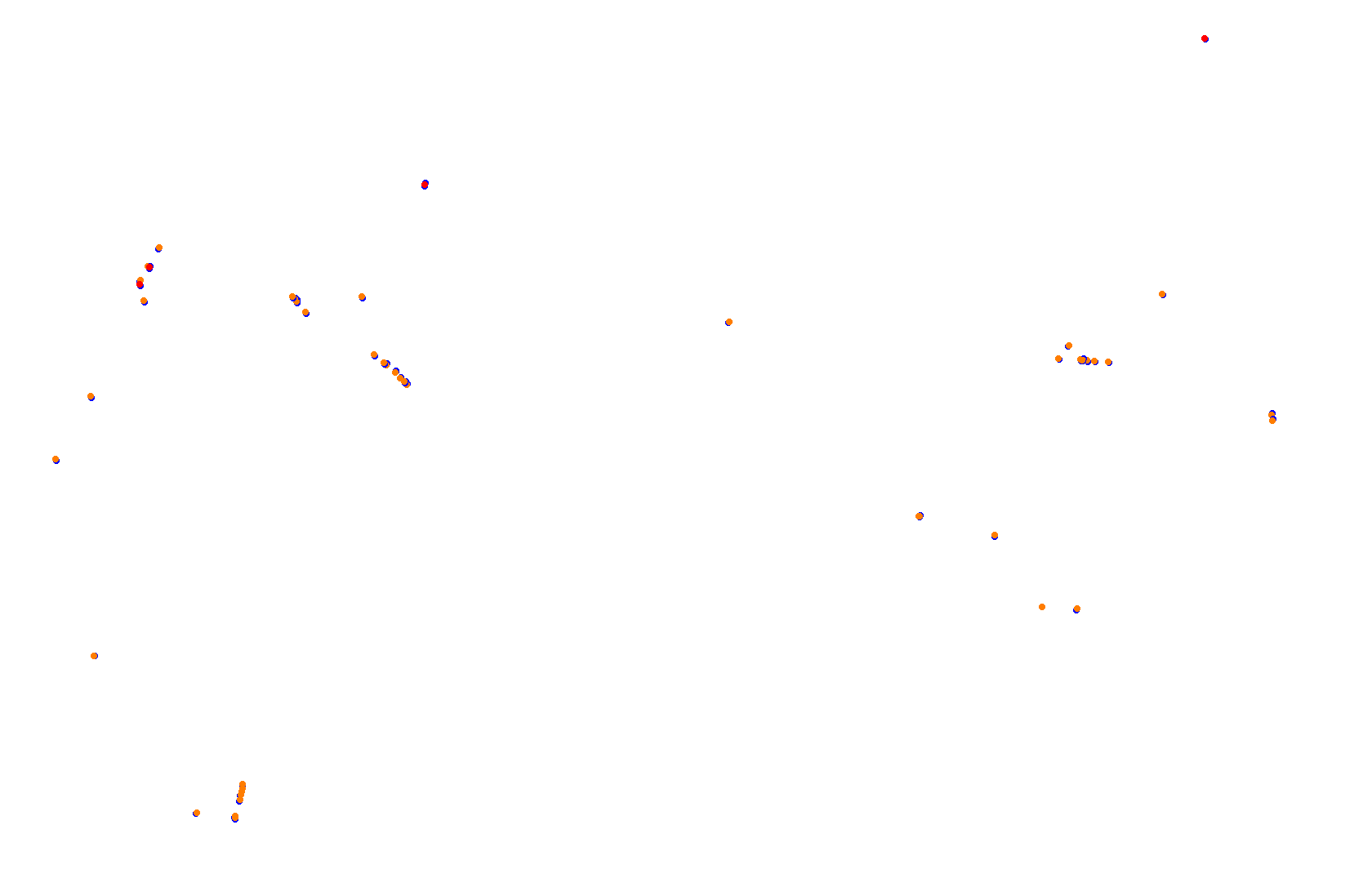 SRV Singapore 2024 - Layout GP (3xDRS) collisions