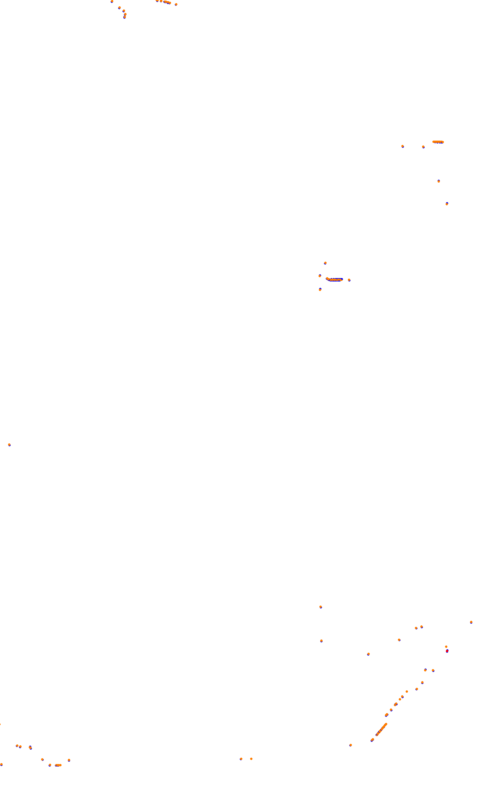 SRV Las Vegas - Layout GP collisions