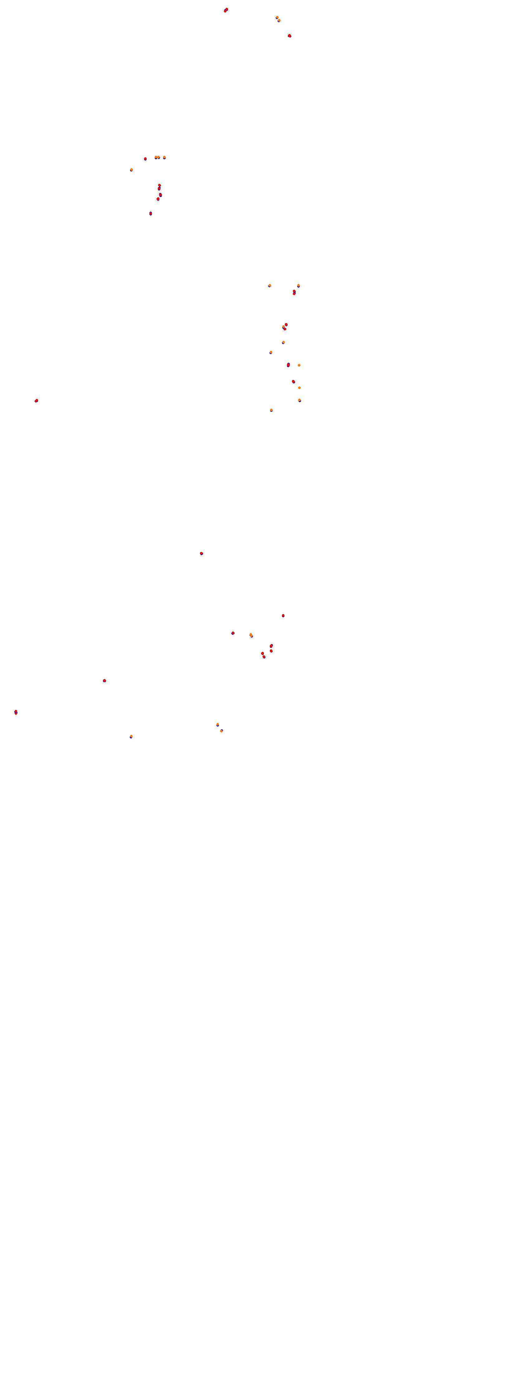 SRV Nurburgring Layout GP collisions