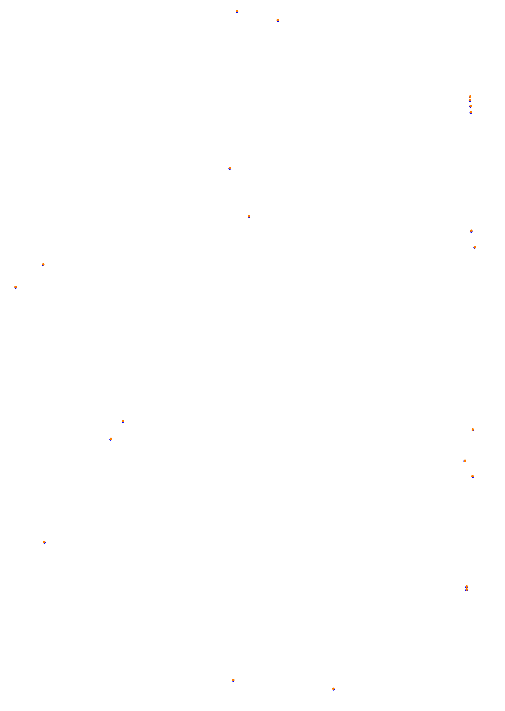 SRV Road America Layout GP collisions