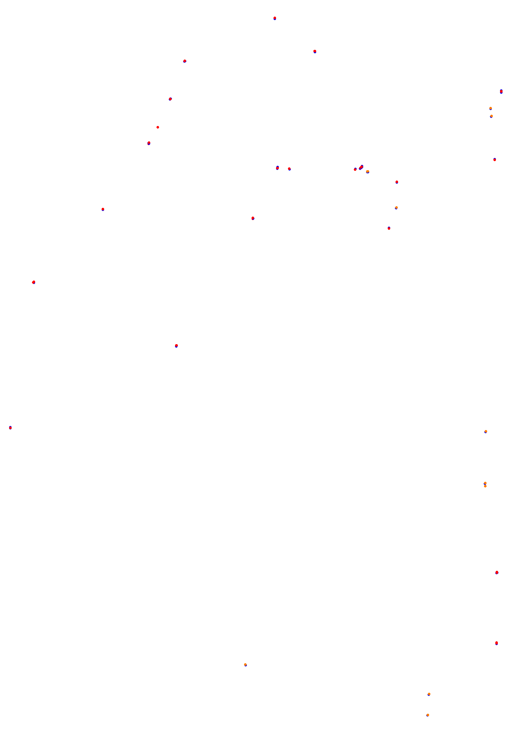 SRV Road America Layout GP collisions