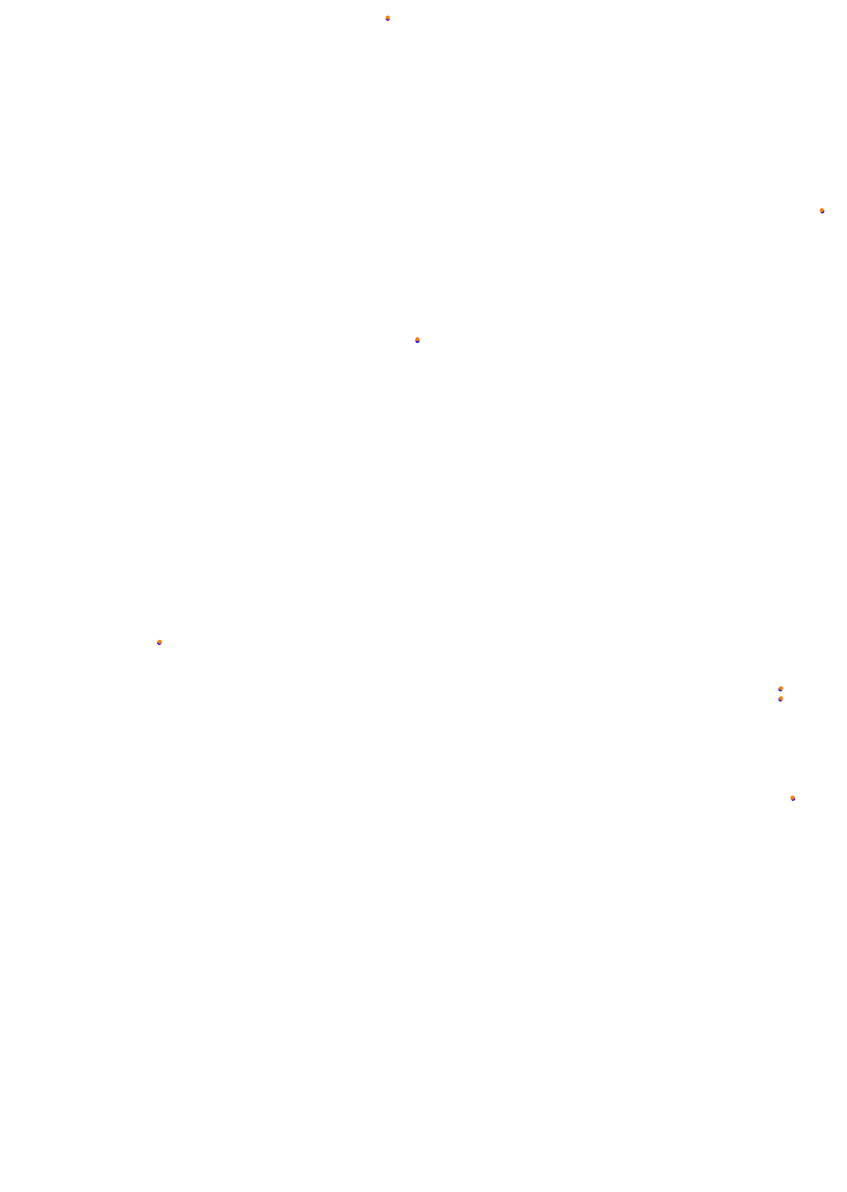 SRV Road America Layout GP collisions