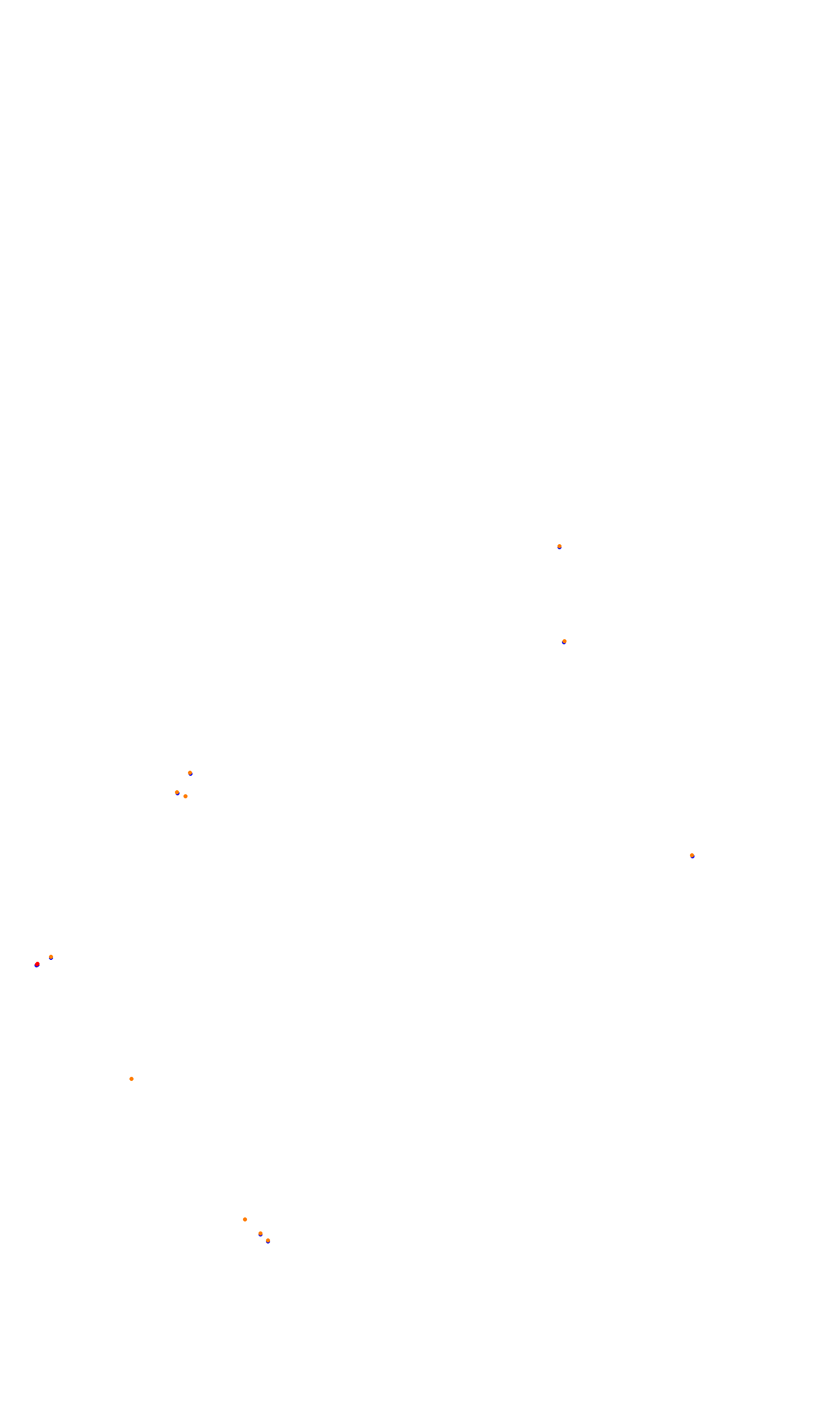 SRV Silverstone - Layout GP collisions