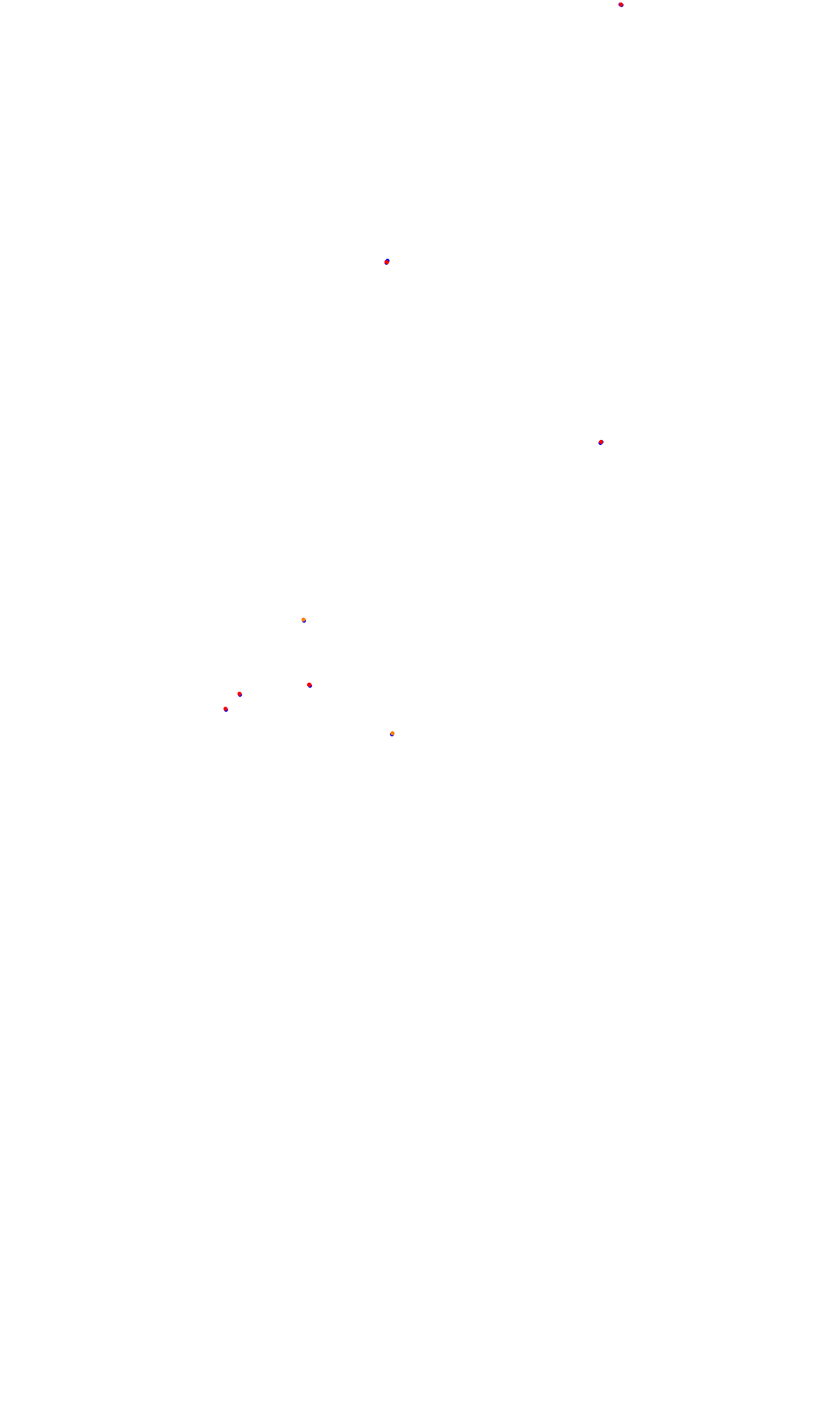 SRV Silverstone - Layout GP collisions